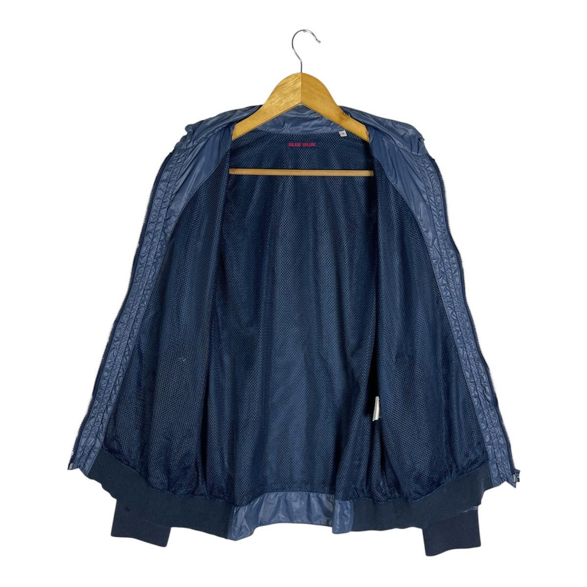 Blue Blue Japan Vintage BLUE BLUE Nylon Anchor Windbreaker Track Jacket Size US M / EU 48-50 / 2 - 3 Thumbnail