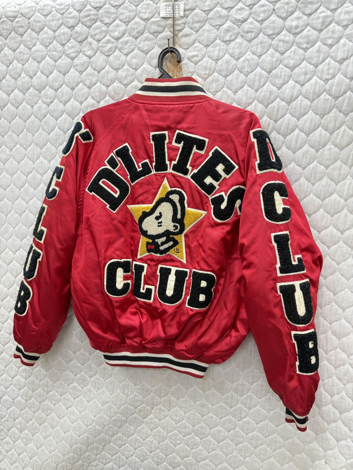 Japanese Brand 🔥🔥💥STEALS DLITES CLUB VARSITY BOMBER JACKET Size US M / EU 48-50 / 2 - 3 Thumbnail