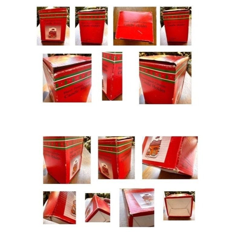 Handmade × Vintage VTG Gift Collection Tea Light House New English Village Corn Size ONE SIZE - 12 Thumbnail