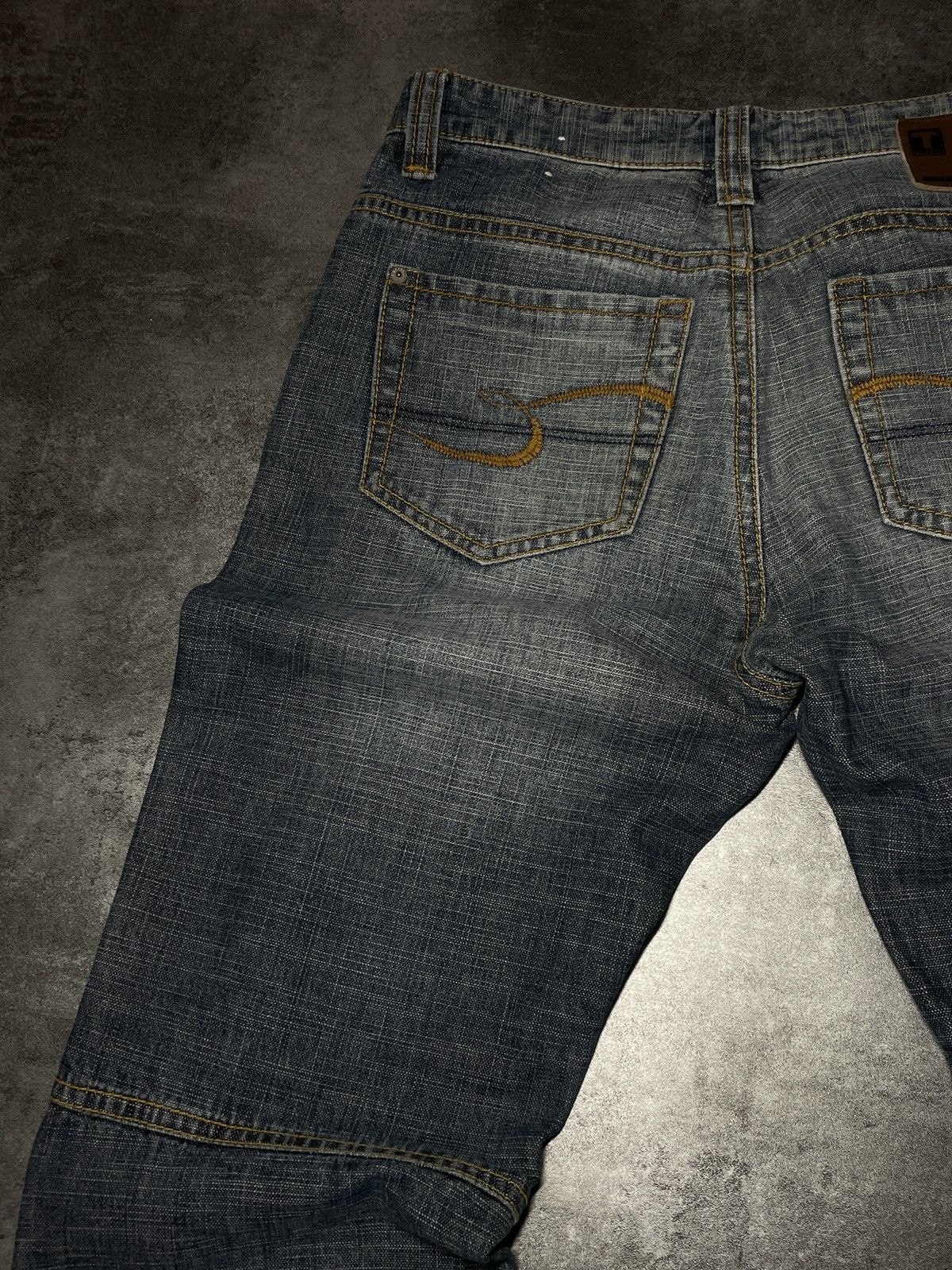Vintage 🔥RARE🔥Vintage Y2K Denim Wide Pants Rare Hype Streetwear Size US 32 / EU 48 - 18 Thumbnail