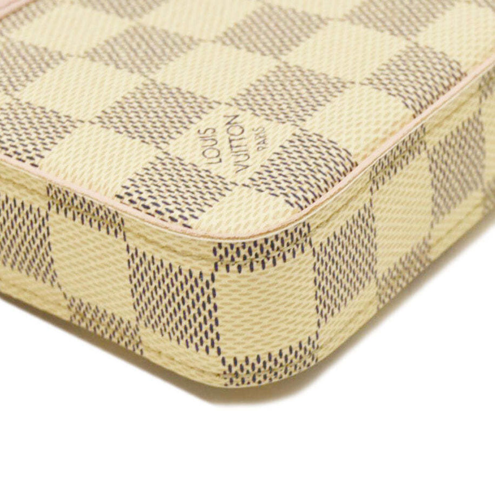Louis Vuitton Louis Vuitton Damier Azur Calfskin Pochette Felicie MI1129 Size ONE SIZE - 8 Thumbnail