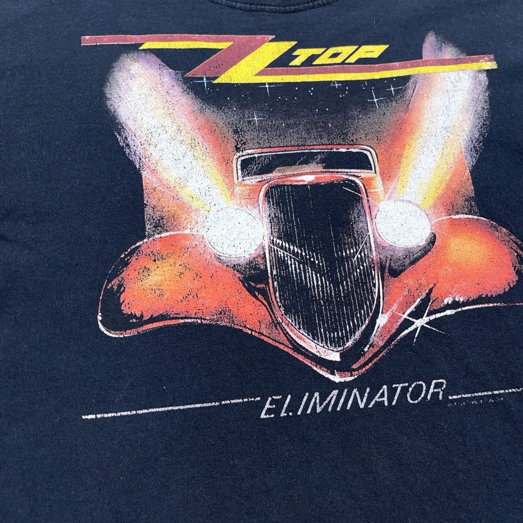 Vintage Vintage ZZ Top Eliminator Shrt Men Large Black Band Tee Classic Rock Music Y2K Shirt Size US L / EU 52-54 / 3 - 4 Thumbnail