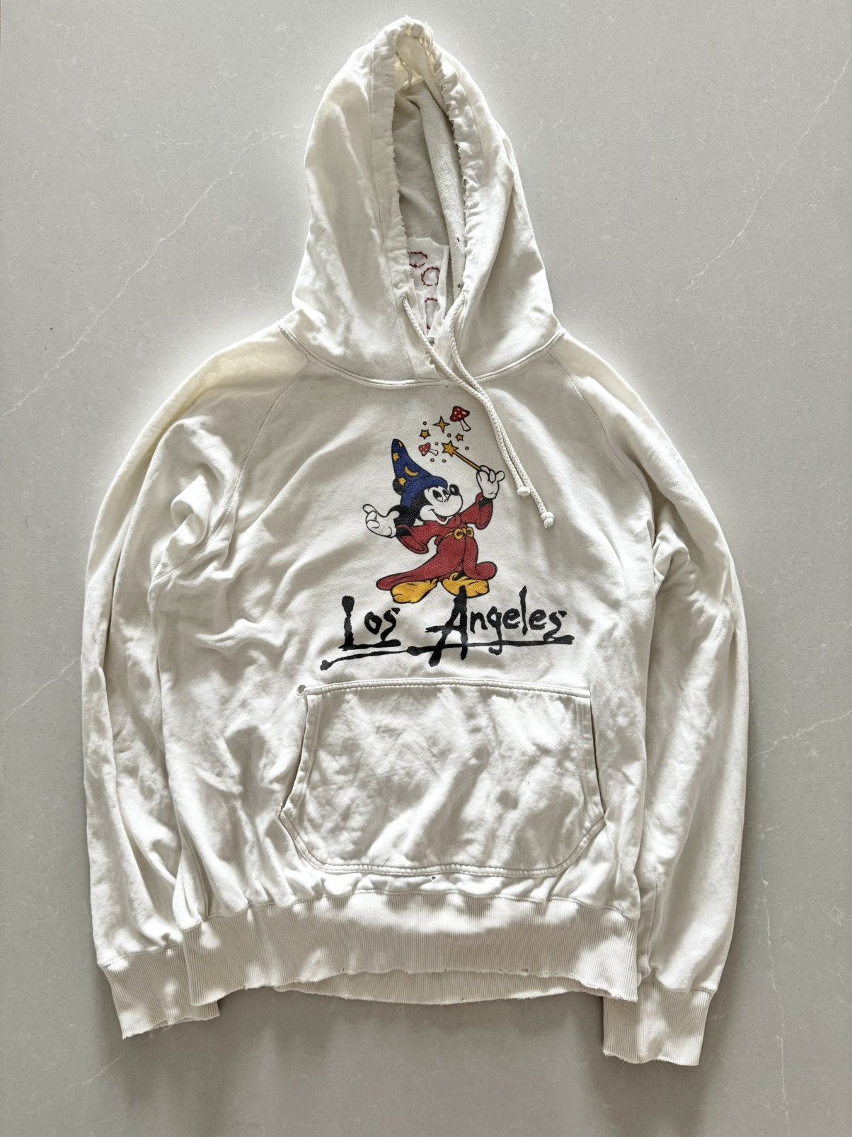 Vintage RES IPSA Mickey Mouse Los Angeles Vintage Hoodie Size US L / EU 52-54 / 3 - 1 Thumbnail