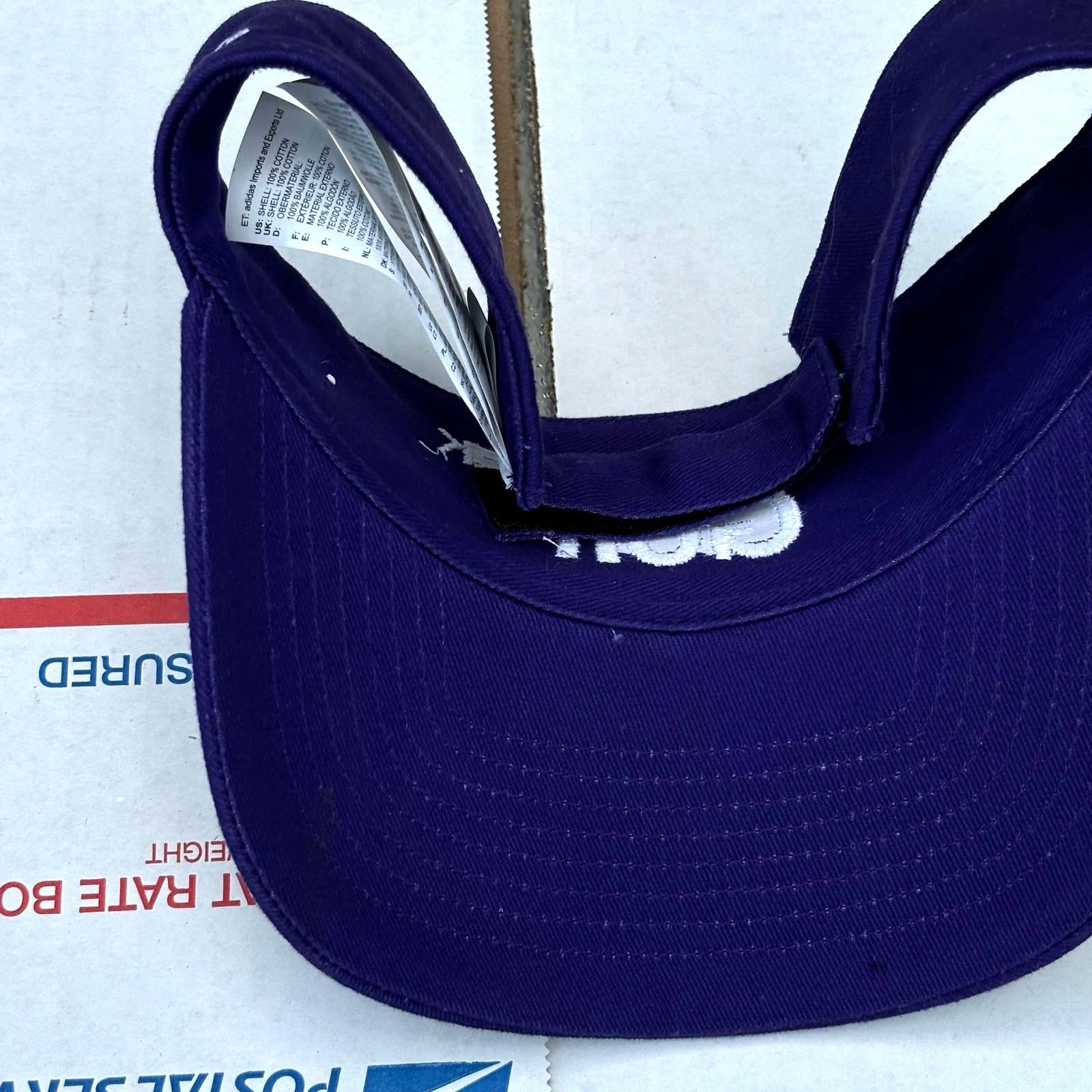Adidas Blue Adidas Timber Creek Golf Visor Size ONE SIZE - 4 Thumbnail