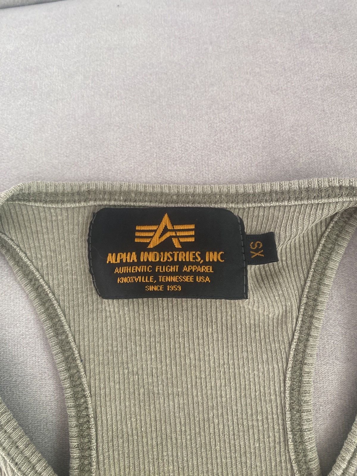 Alpha Industries Alpha industries big logo women tank top Size XS / US 0-2 / IT 36-38 - 2 Thumbnail