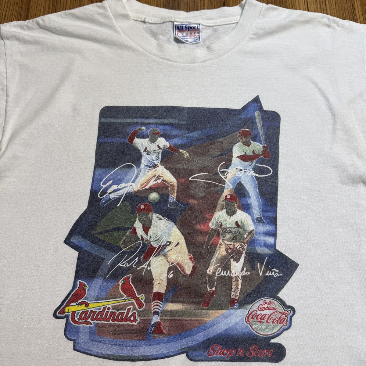 MLB × Vintage 2000s St Louis Cardinals Coca cola J.D. Drew Baseball sport Size US L / EU 52-54 / 3 - 1 Thumbnail