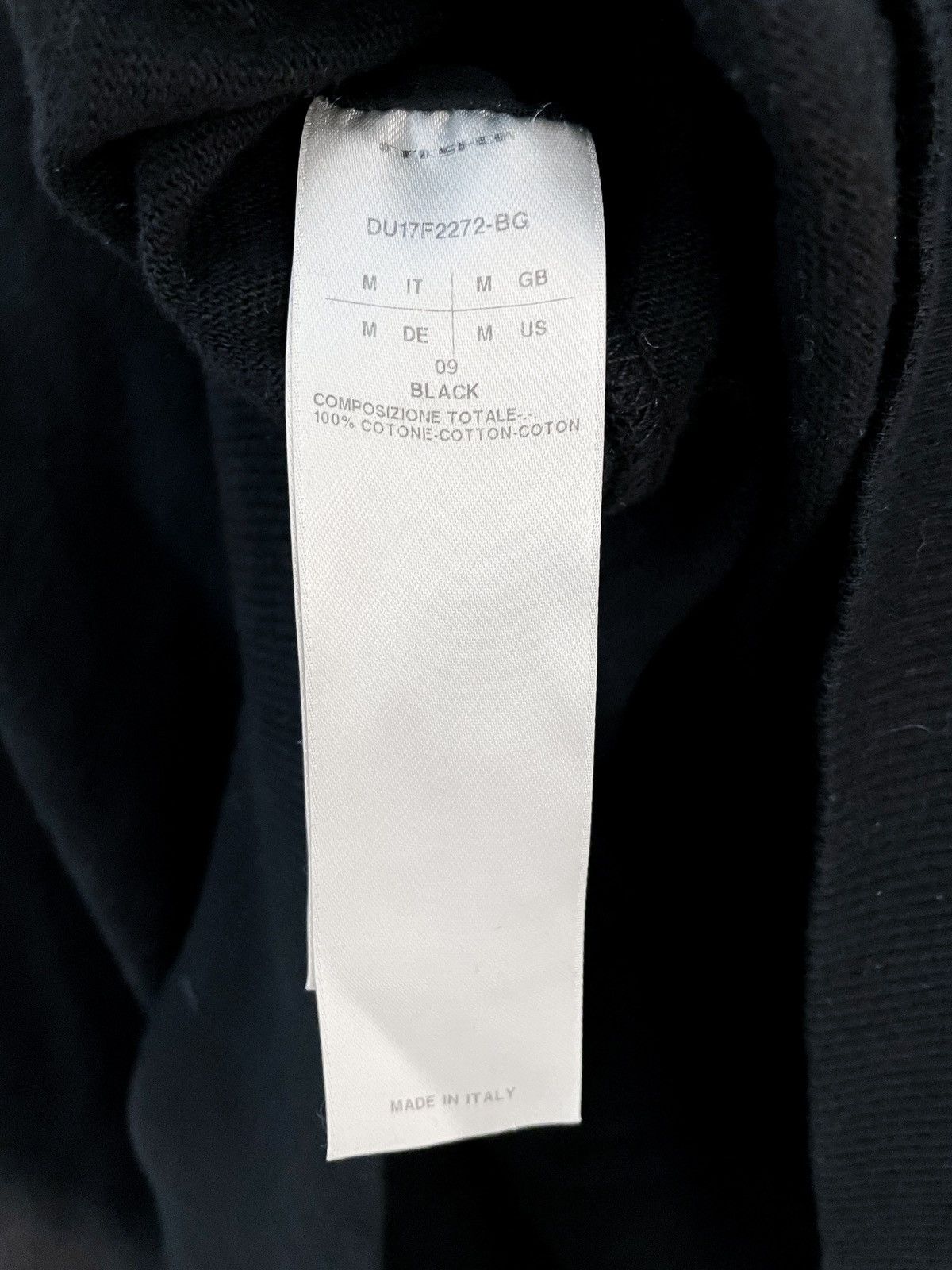 Rick Owens × Rick Owens Drkshdw Rick Owens Drkshdw Black Twisted Seahorse Hoodie Size US L / EU 52-54 / 3 - 6 Thumbnail