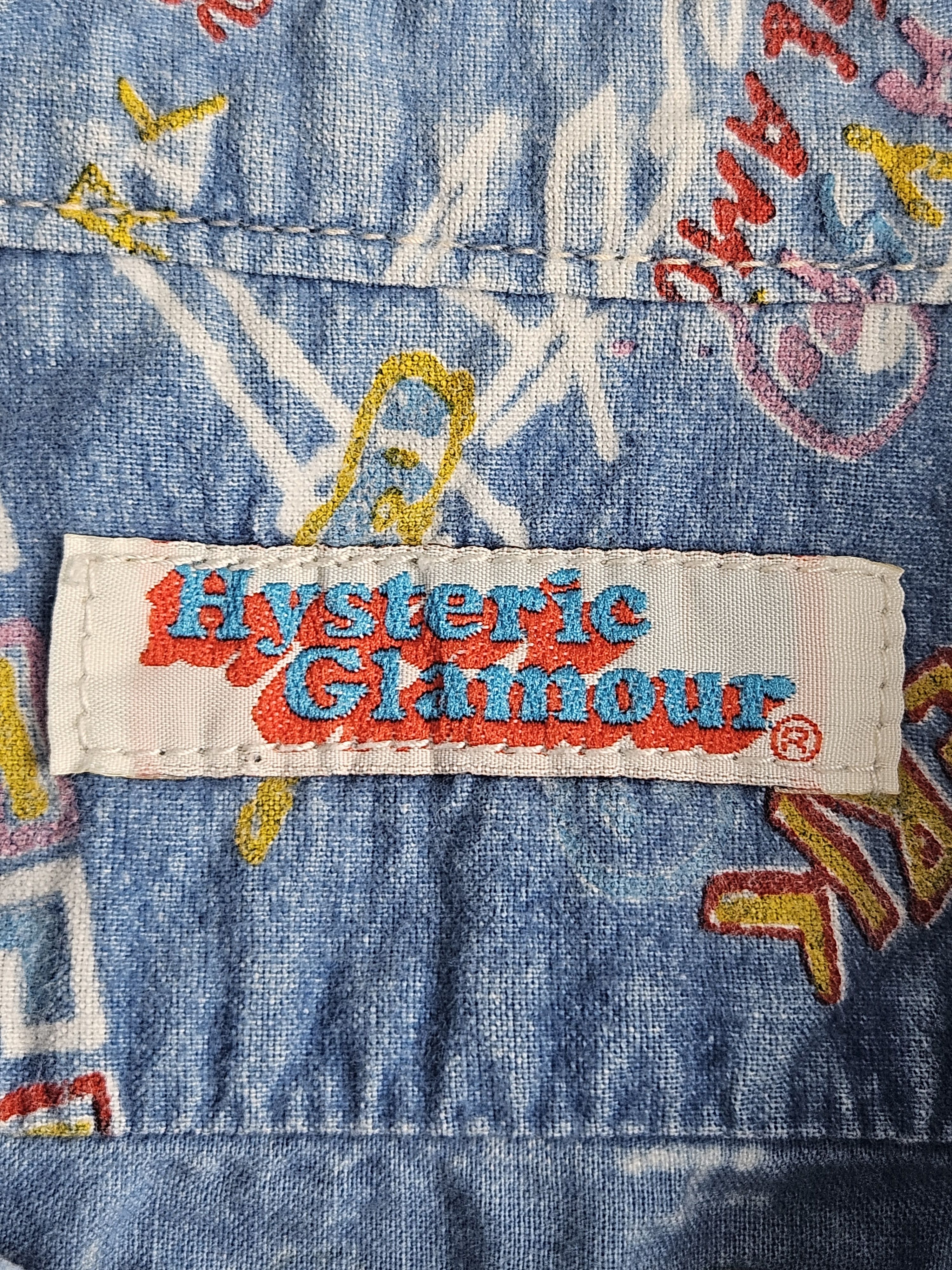 Hysteric Glamour Hysteric Glamour Denim jeans Western Pearl snap shirt Size US S / EU 44-46 / 1 - 4 Thumbnail