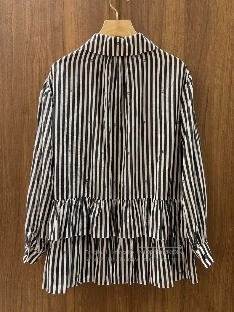 Chanel Chanel 24M striped cake dress shirt Size XXS / US 00 / IT 34 - 2 Thumbnail