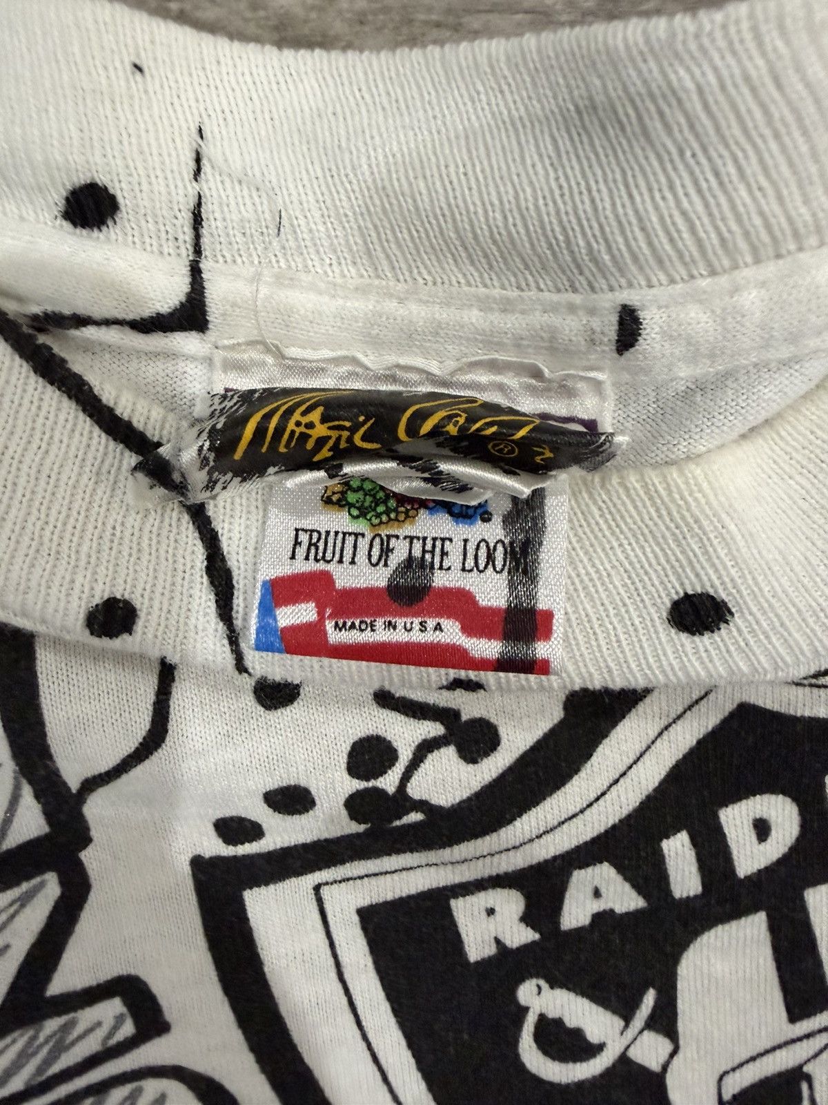 Other Vintage 1990 Magic Johnson Oakland LA Raiders All Over Print Size US XL / EU 56 / 4 - 4 Thumbnail