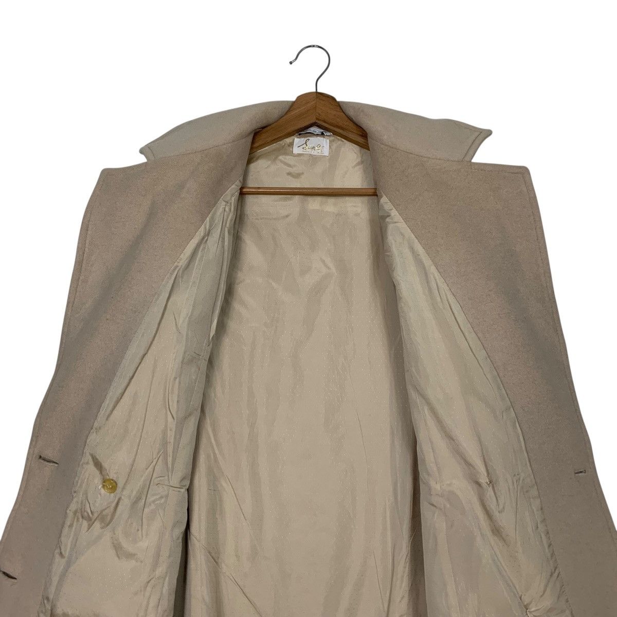 Other Vintage JENNI Double Breast Wool Blend Coat #2926-C132 Size L / US 10 / IT 46 - 12 Thumbnail