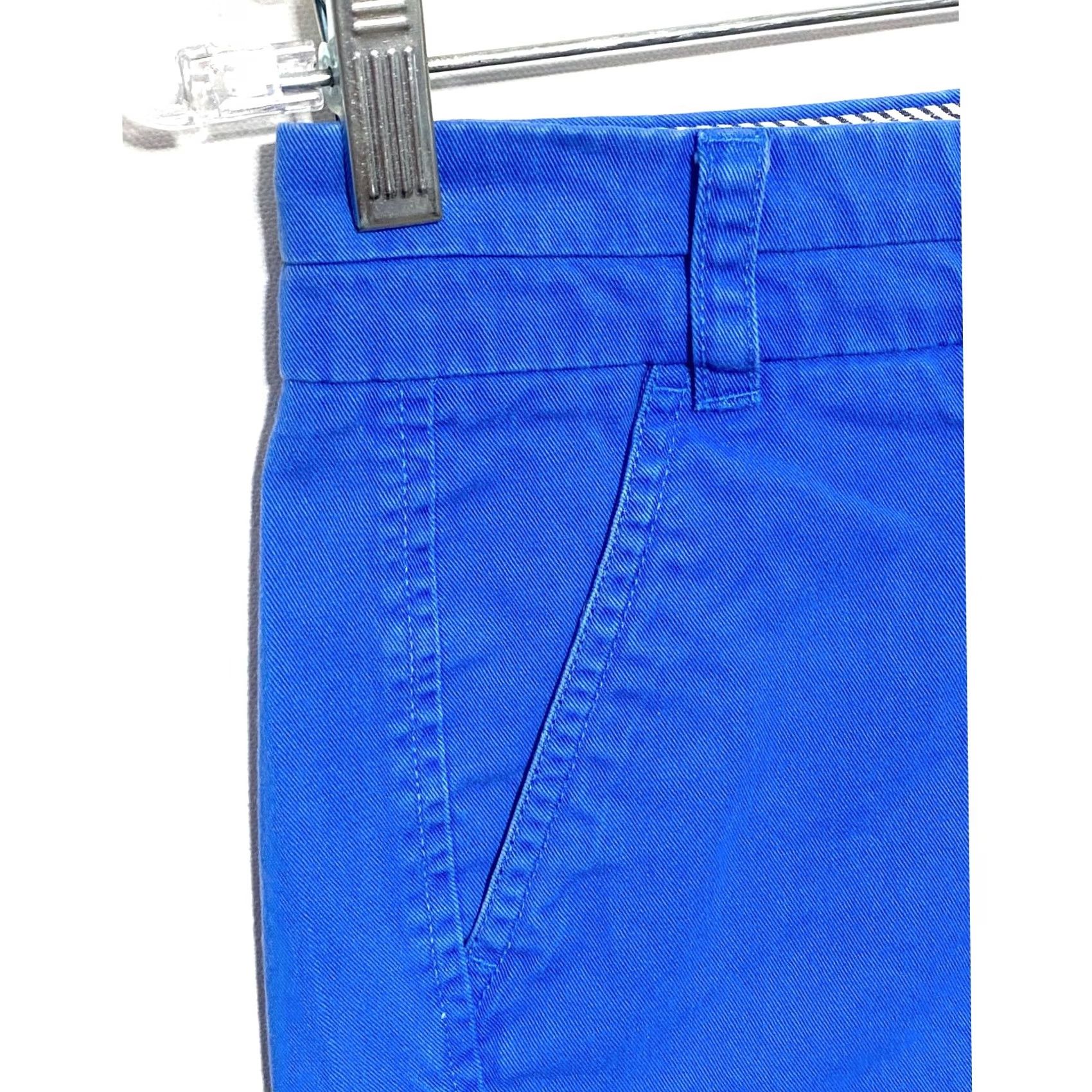 J.Crew VINTAGE J.Crew Blue Chino Shorts Womens 00 Casual Summer Preppy Vacation Beachy Short Size 24" / US 00 / IT 34 - 3 Thumbnail