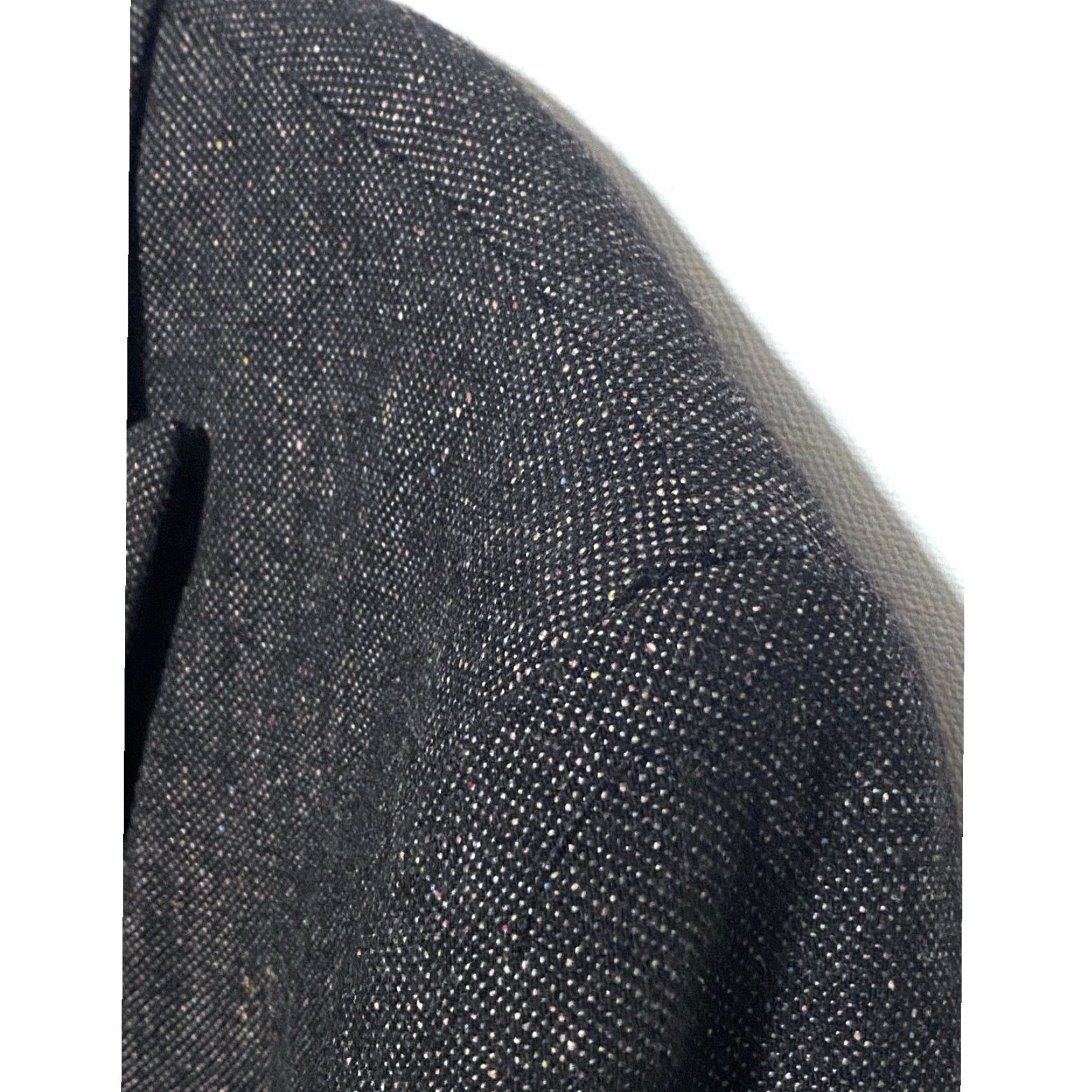 Calvin Klein VINTAGE Calvin Klein Slim Fit Tweed Blazer Jacket Men 44L Elbow Patches Academic Professor College Preppy Nerd Teachers Mens Size 44R - 4 Thumbnail