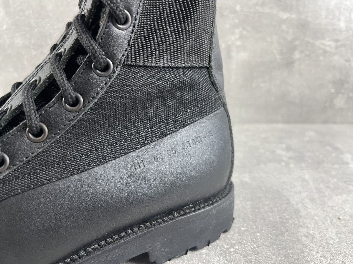 Genuine Leather KIMMI by DINOS Italy Leather & Cordura Tactical Combat Boots Size US 8 / IT 38 - 4 Thumbnail