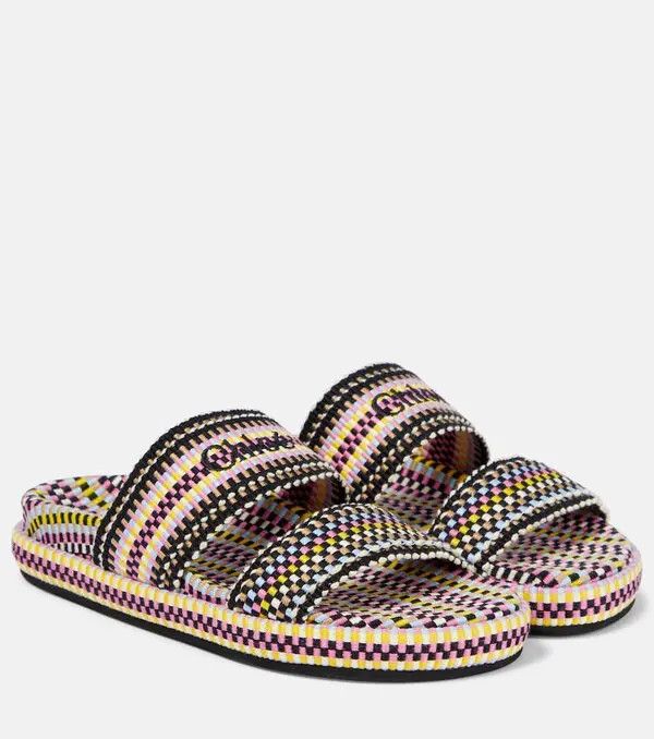 Chloe o1loc1c1024 Rori Slides in Red Sand Size US 6 / IT 36 - 1 Thumbnail