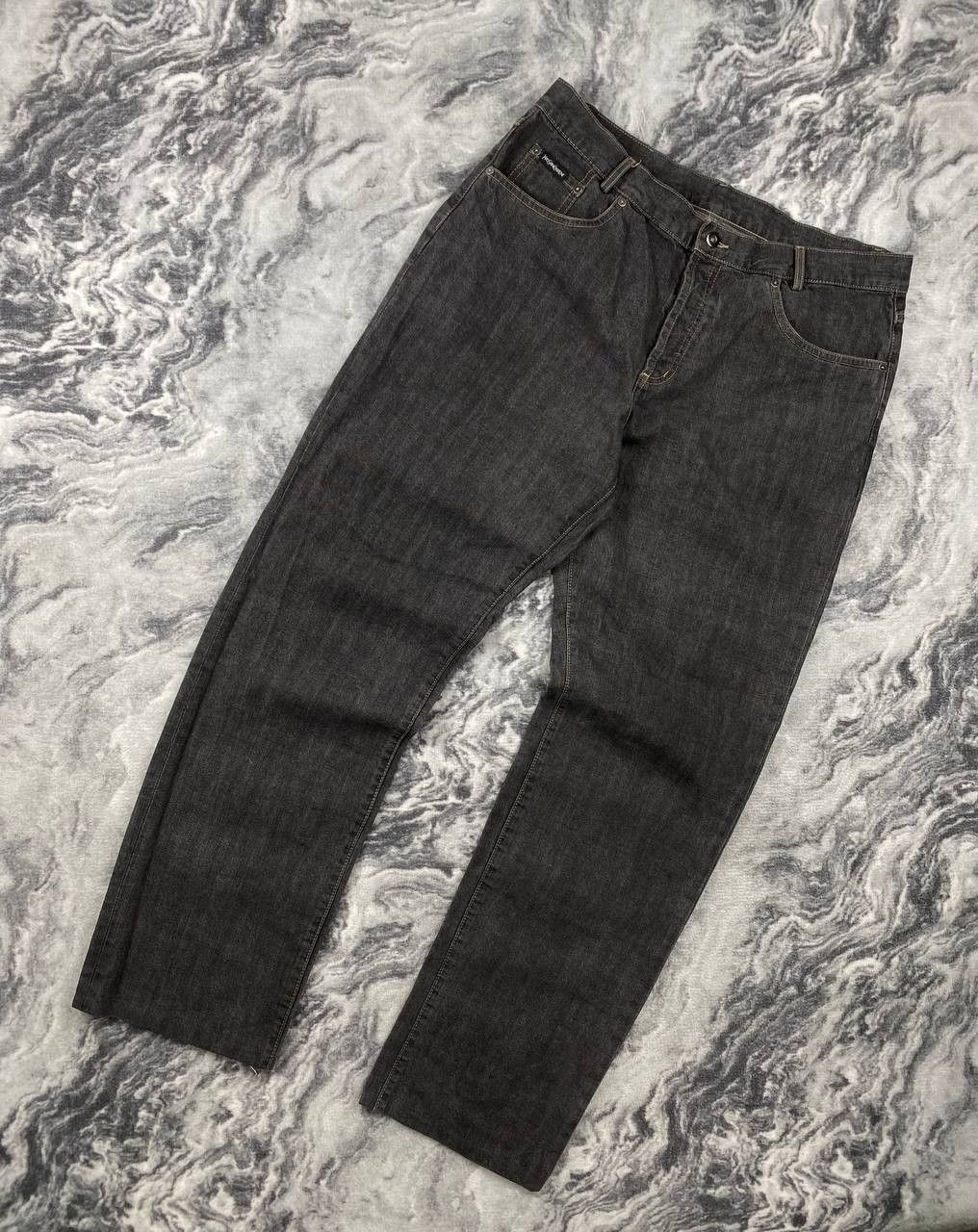 Yves Saint Laurent Vintage Yves Saint Laurent Baggy Jeans YSL Big Logo Men Size US 36 / EU 52 - 4 Thumbnail
