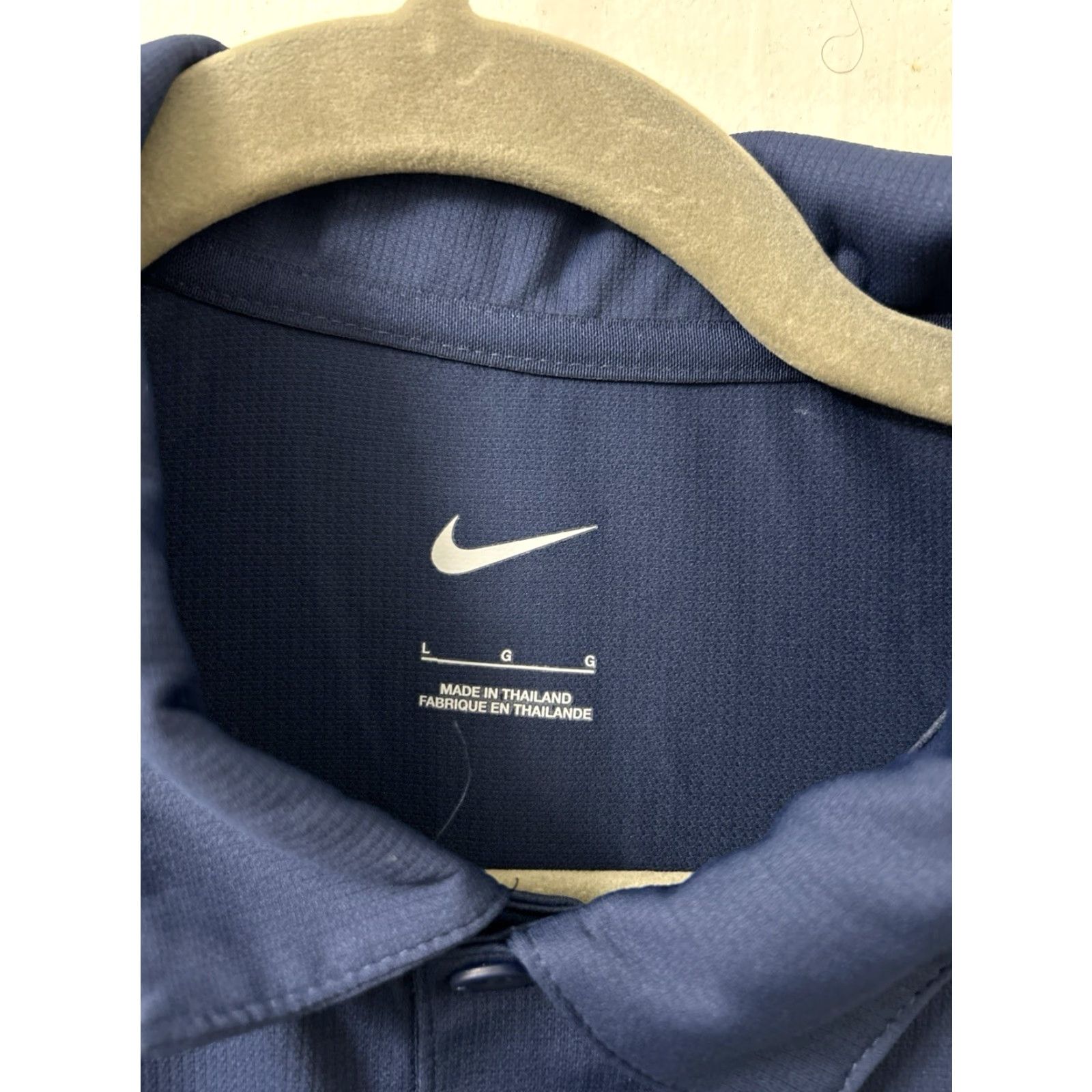 Nike Nike Golf Dry Victory Polo Shirt Mens Large Navy Blue S/S NWT Size US L / EU 52-54 / 3 - 6 Thumbnail