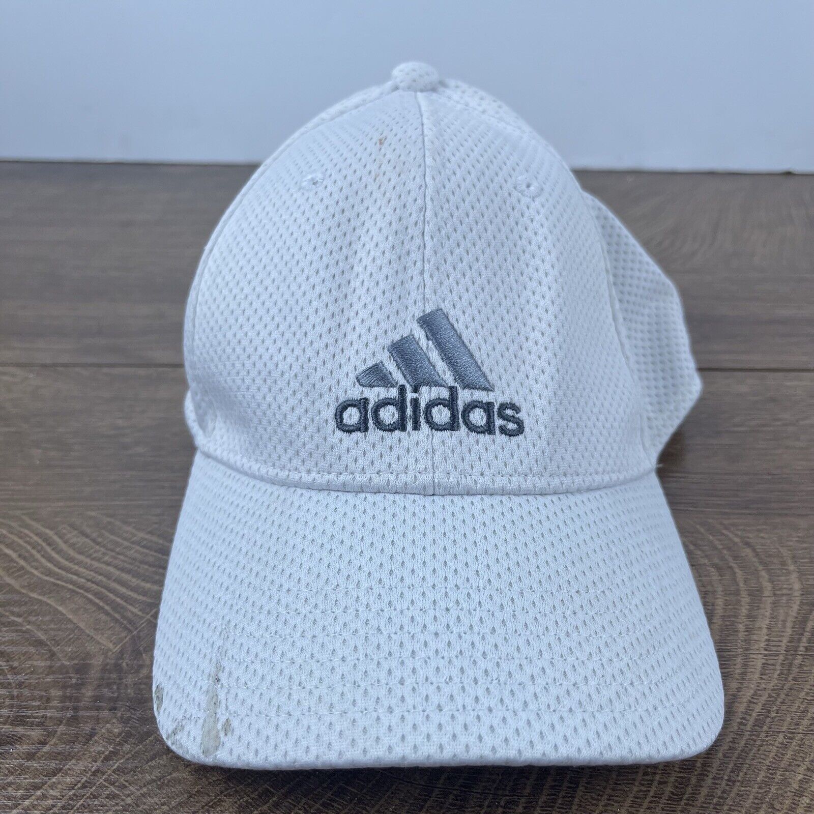 Other Adidas White Hat OSFA Stretch Fit Adjustable Hat White Hat A Size ONE SIZE - 1 Thumbnail