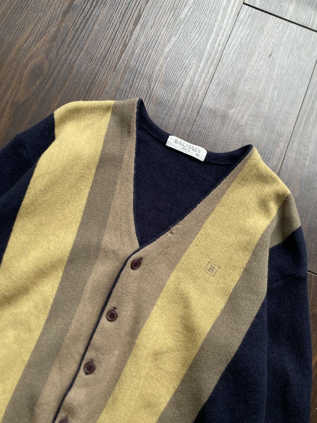 Balmain 💸FINAL SALE 💸 BALMAIN CARDIGAN MEN’S SWETERSHIRT Size US S / EU 44-46 / 1 - 3 Thumbnail