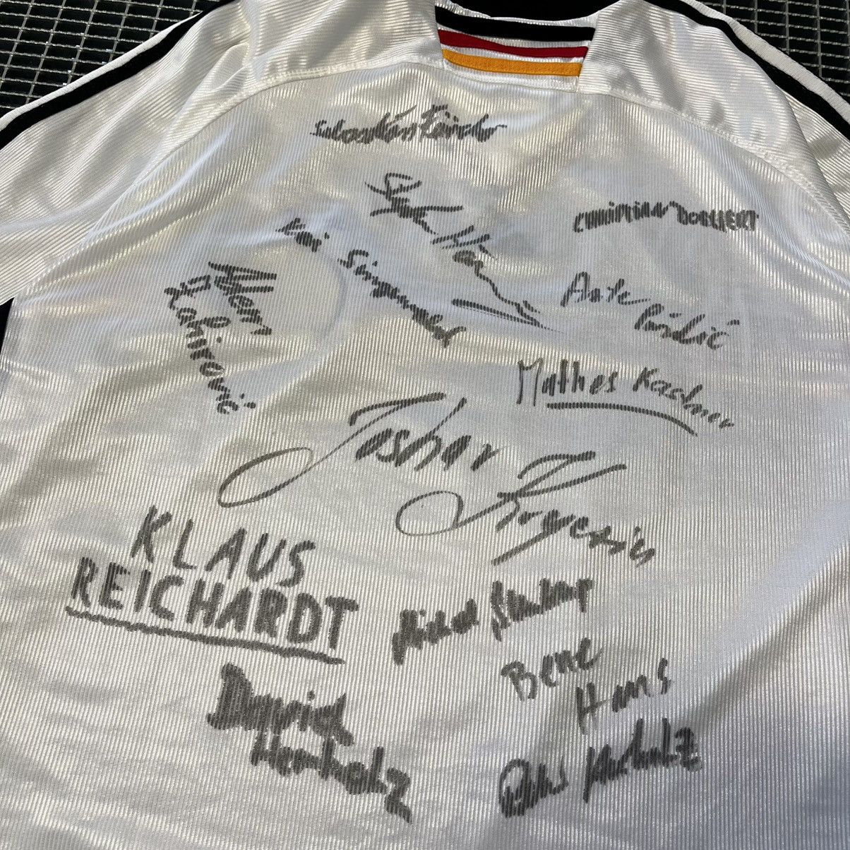 Adidas 1998 Adidas Germany Vintage Soccer Jersey Football Blokecore Size US XL / EU 56 / 4 - 1 Thumbnail