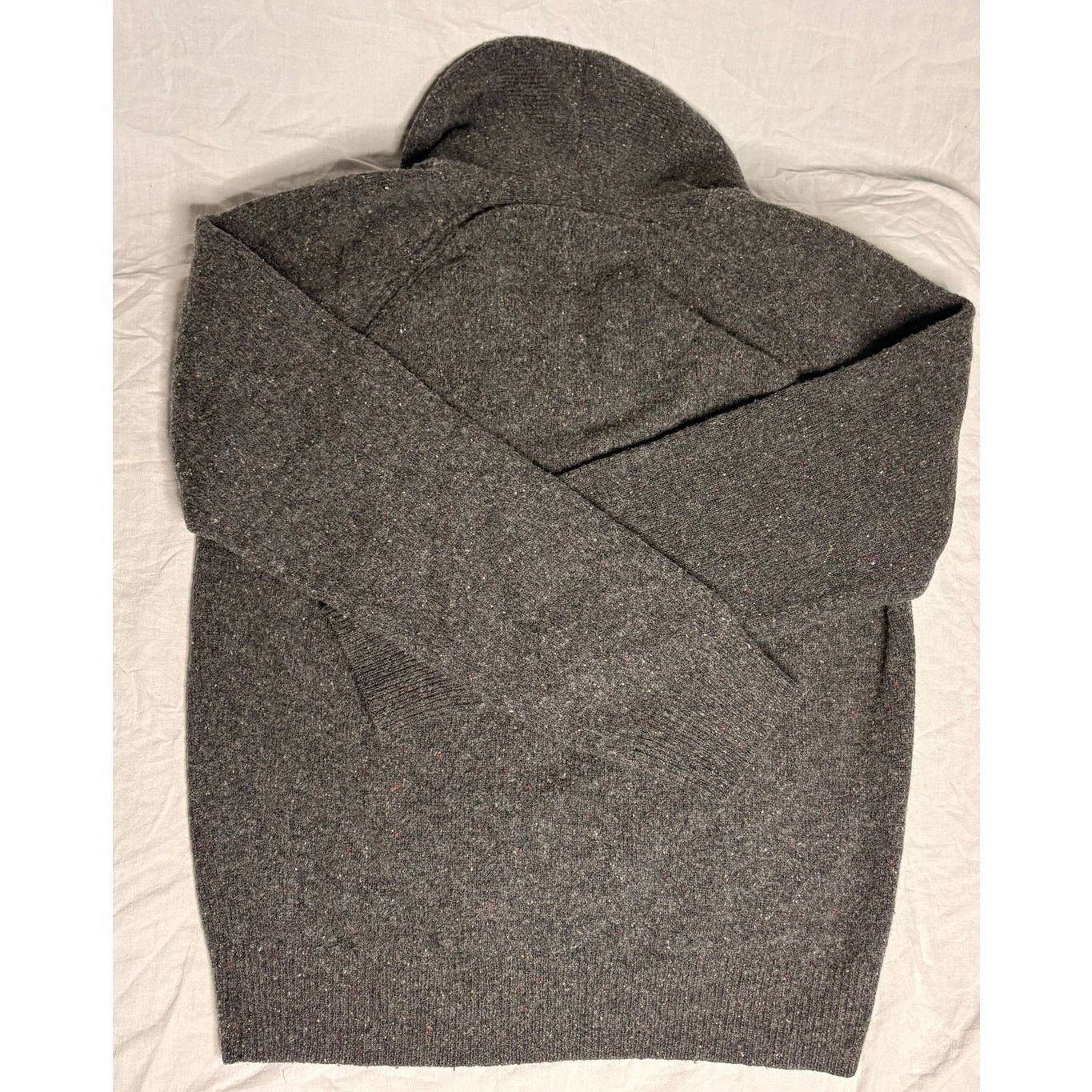 J.Crew J. Crew VTG Merino Pullover Wool Blend Dark Gray Sweater Size US S / EU 44-46 / 1 - 7 Thumbnail