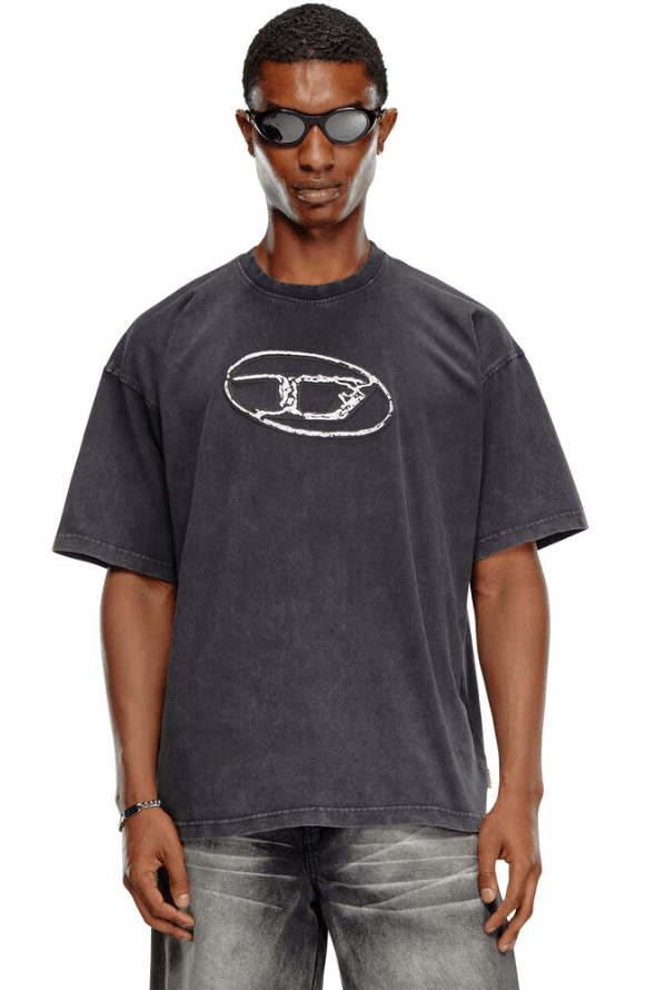 DIESEL MAN T-BOXT-Q22 T-SHIRT A15269 0TJAY 9XX SIZE M