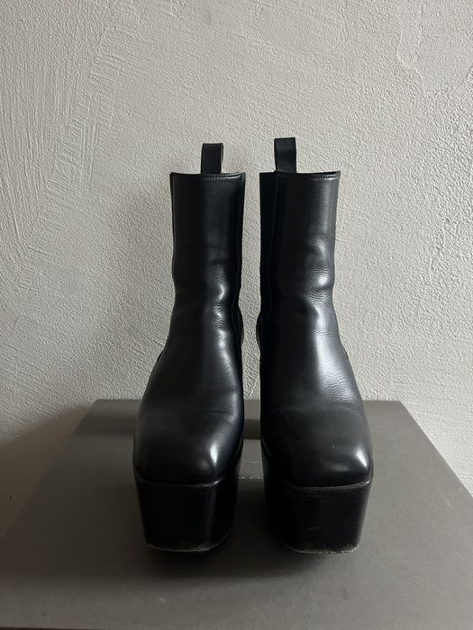 Rick Owens Rick Owens kiss boots heels | Grailed