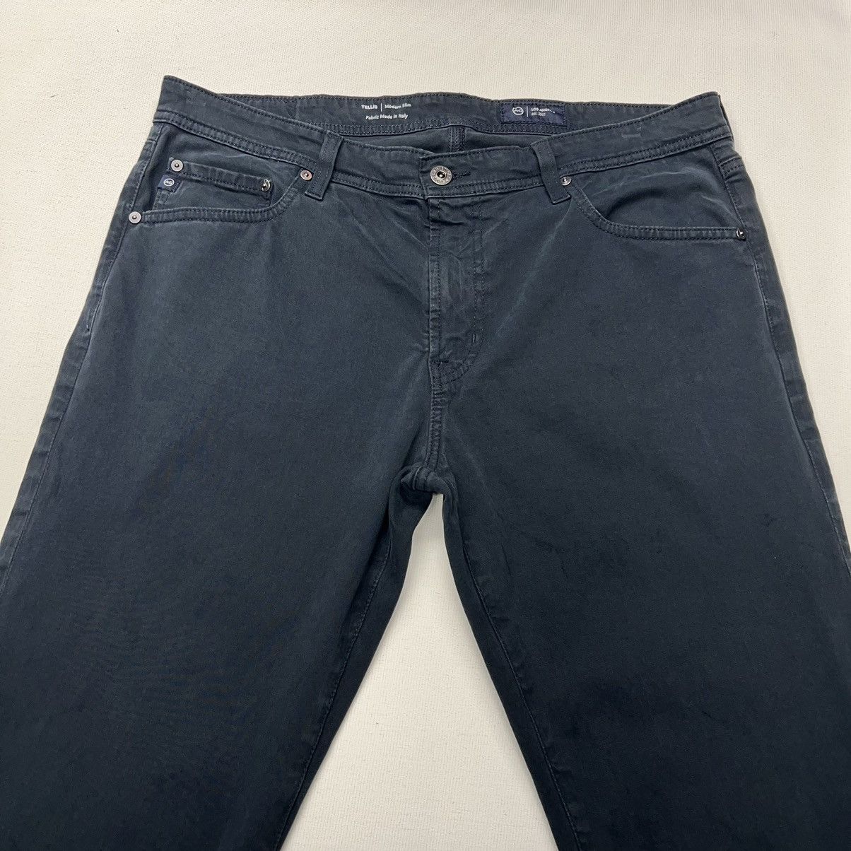 AG Adriano Goldschmied AG Adriano Goldschmied Pants Black Tellis Modern Slim Size US 36 / EU 52 - 8 Thumbnail