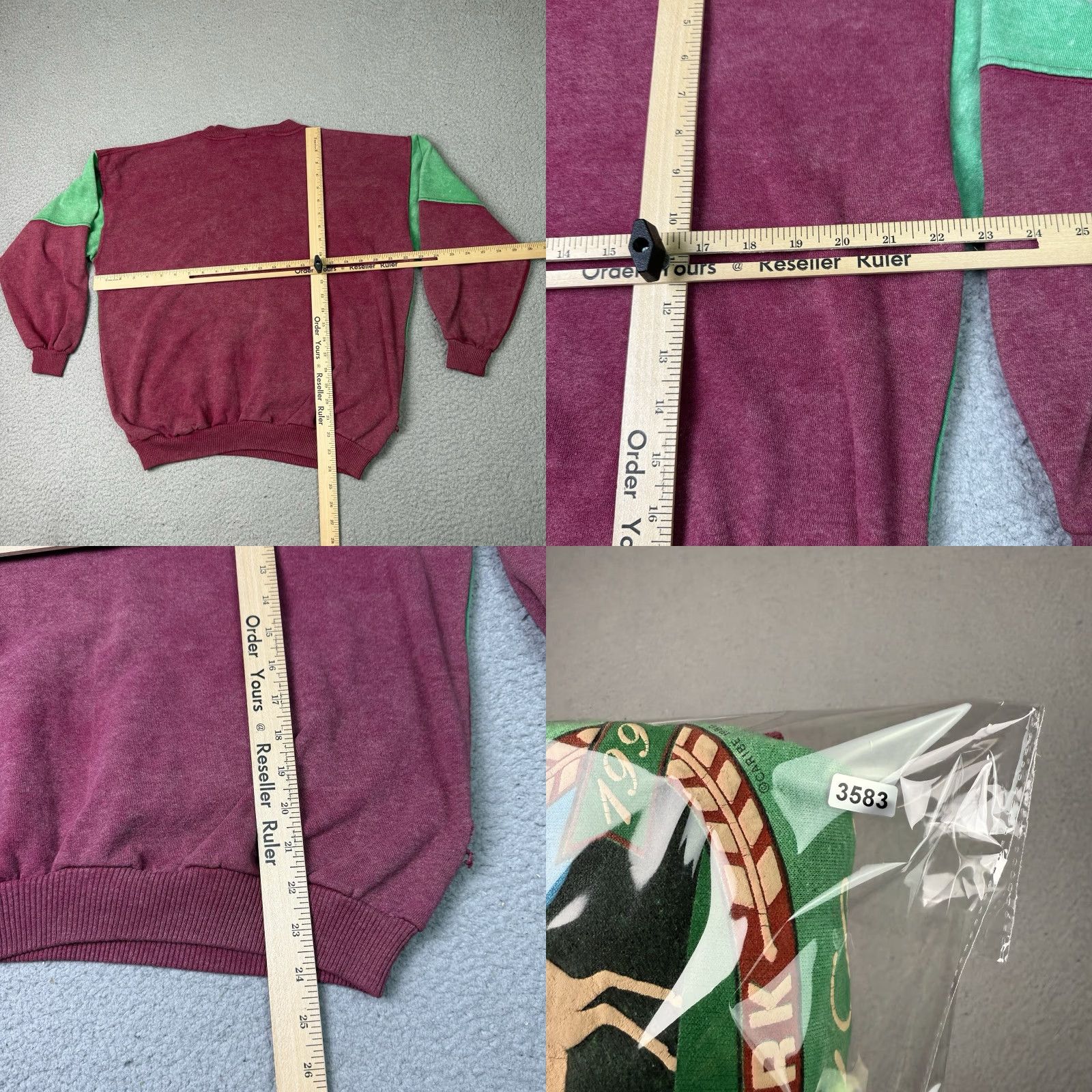 Vintage VINTAGE Yosemite Sweatshirt Adult S Red National Park Graphic 80s 90s Nature Outdoor Retro Crew Neck Pullover Size US S / EU 44-46 / 1 - 9 Thumbnail