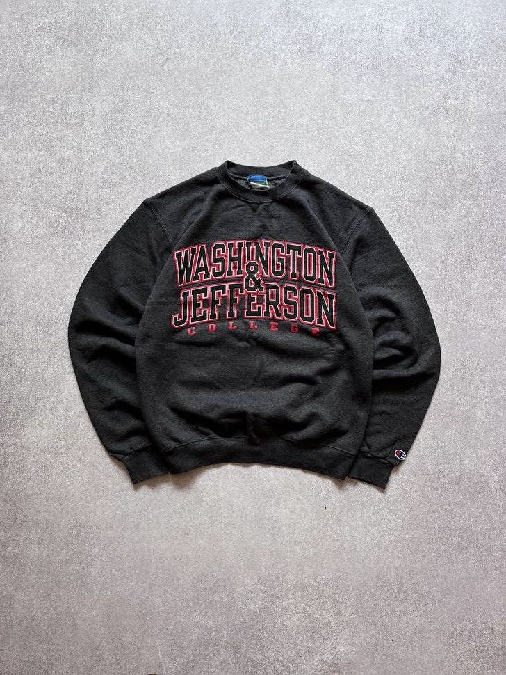 Vintage Washington & Jefferson Boxy Sweatshirt Y2K S