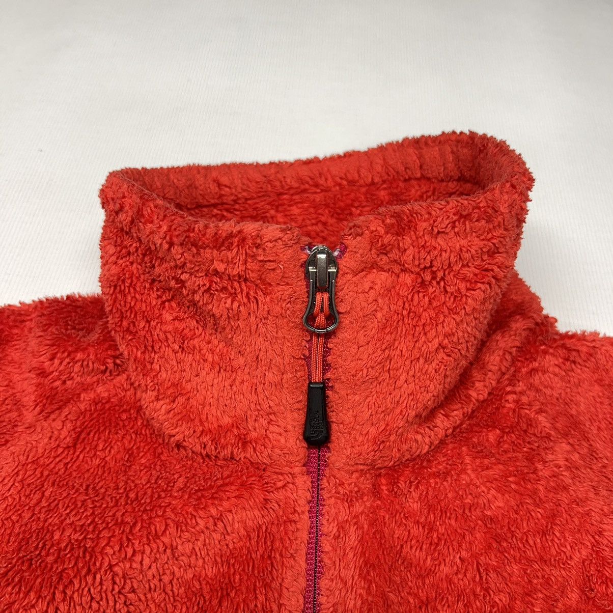 The North Face The North Face Jacket Fleece Red Zip Pocket Fuzzy Active Size XS / US 0-2 / IT 36-38 - 13 Thumbnail