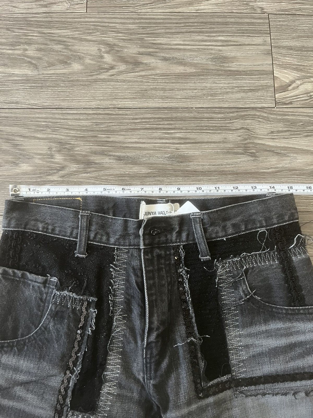 Levi's BNWT Super Patchwork Jeans 2014 Size 27" / US 4 / IT 40 - 6 Thumbnail