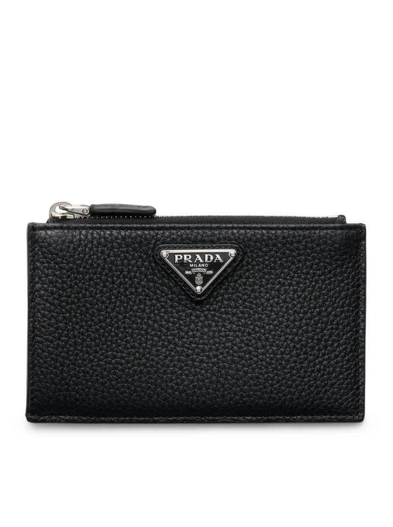 Prada PRADA Black Saffiano Leather Card Holder New & Authentic Size ONE SIZE - 1 Thumbnail