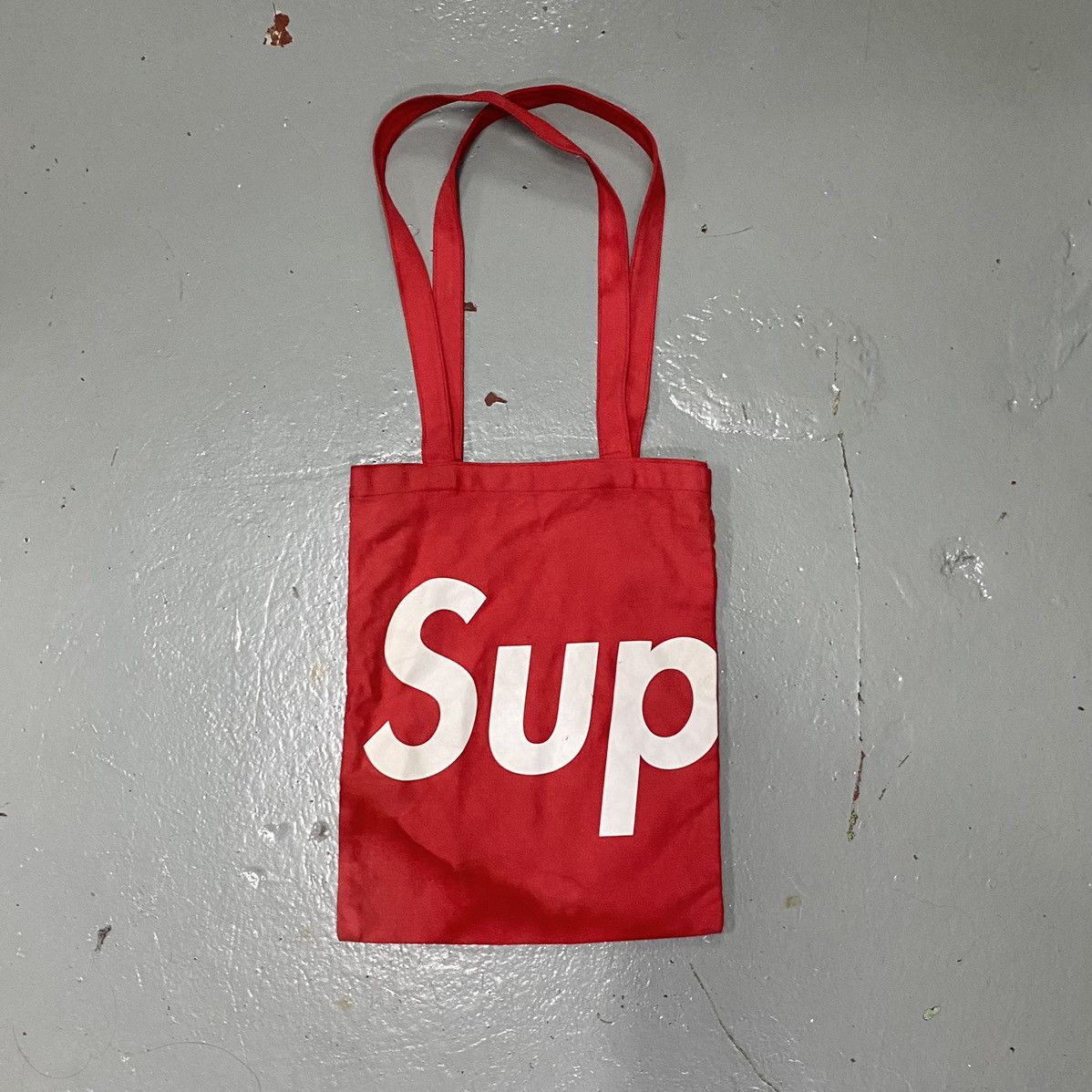Supreme × Vintage Vintage 2009 Supreme Tote Bag Rare Archive Size ONE SIZE - 1 Thumbnail