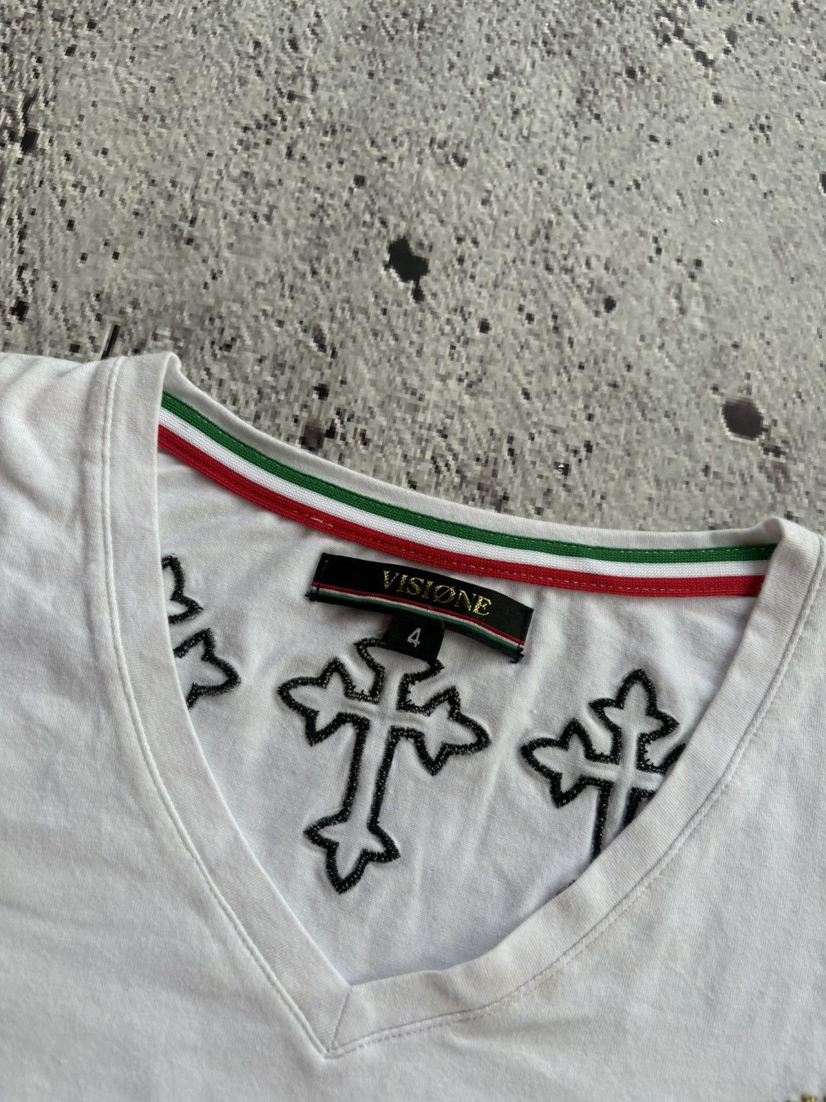 Hysteric Glamour Y2k Visione Diamon logo tshirt Size US L / EU 52-54 / 3 - 6 Thumbnail