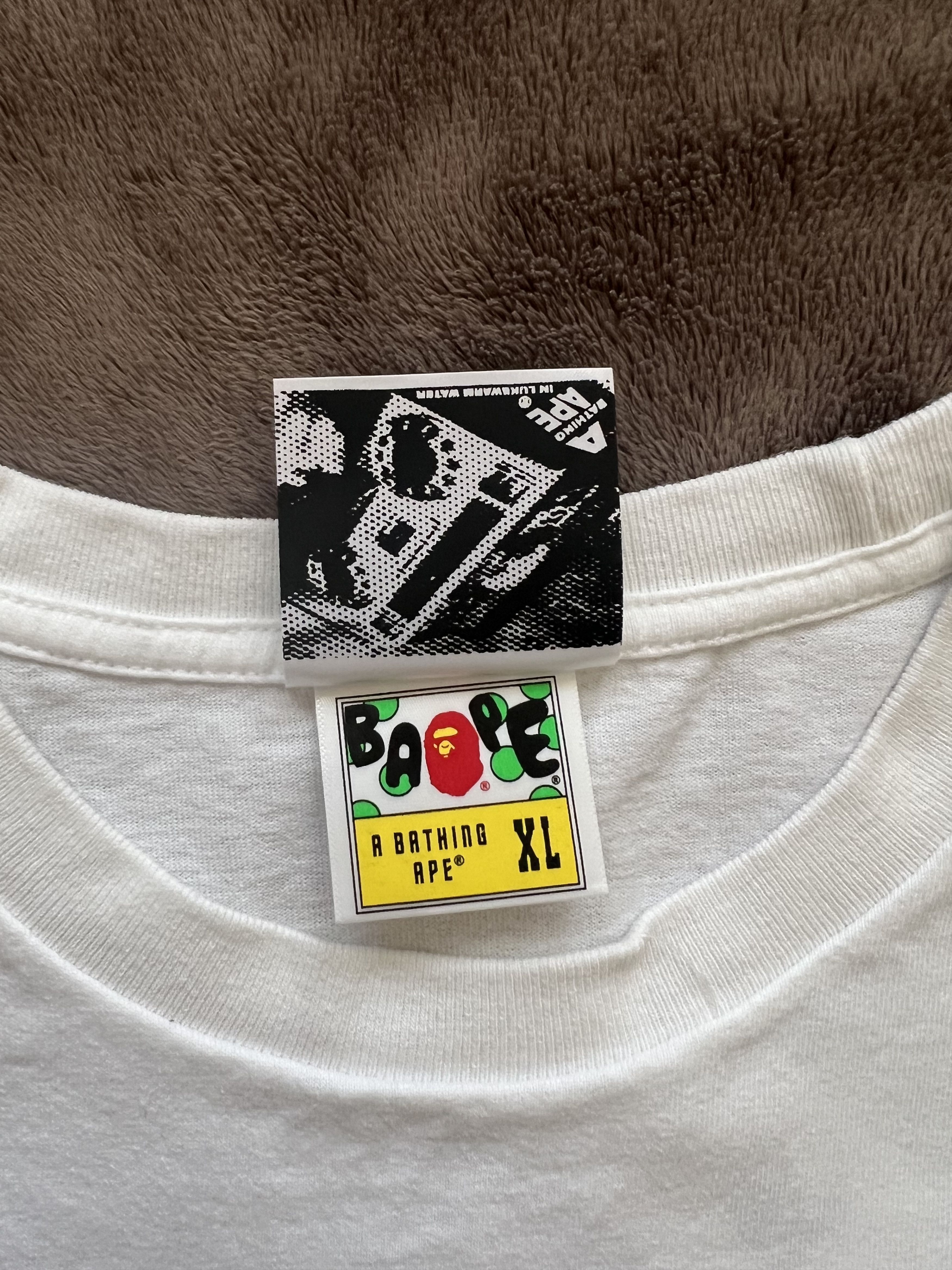 Bape BAPE BY A BATHING APE Printed T-shirt 21st APE CENTURY XL Size US XL / EU 56 / 4 - 3 Thumbnail