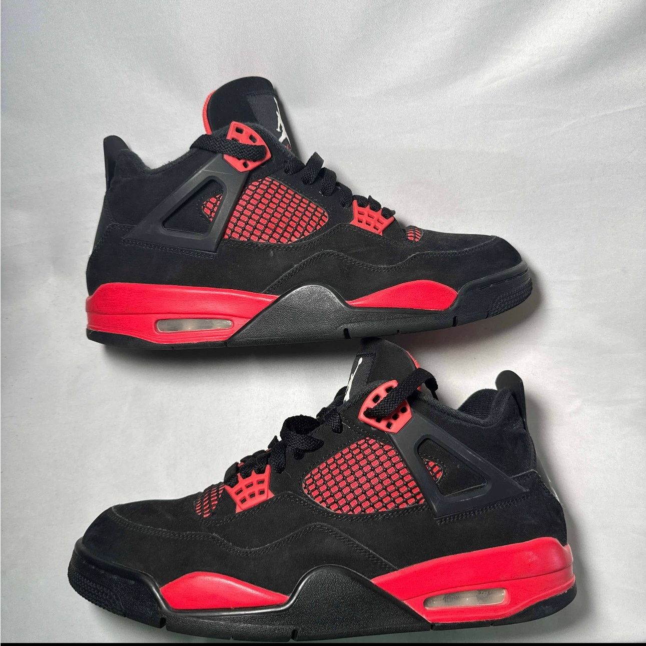 Jordan Brand × Nike Size 11 - Nike Air Jordan 4 Retro Red Thunder Men's Shoes Size US 11 / EU 44 - 2 Thumbnail