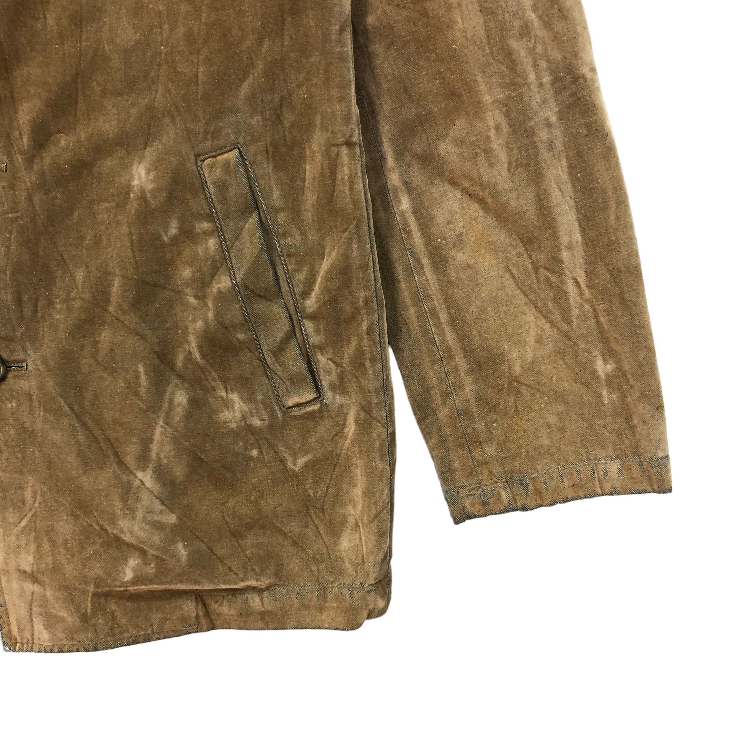 Tornado Mart TORNADO MART VELVET DENIM HYBRID CASUAL JACKET #7383-137 Size US L / EU 52-54 / 3 - 7 Thumbnail
