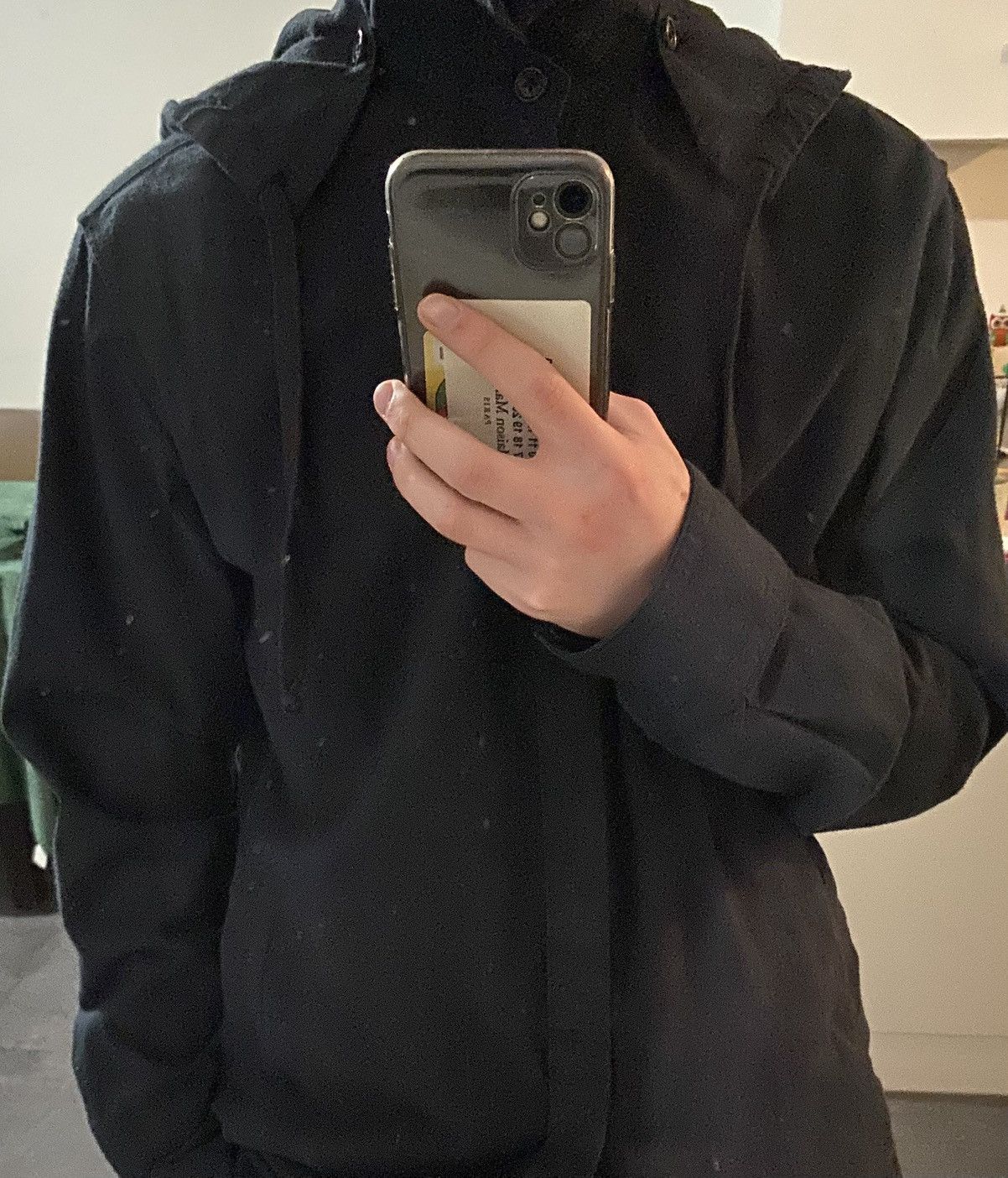 Ann Demeulemeester 2000s aan demeulemeester hooded overshirt Size US M / EU 48-50 / 2 - 8 Thumbnail