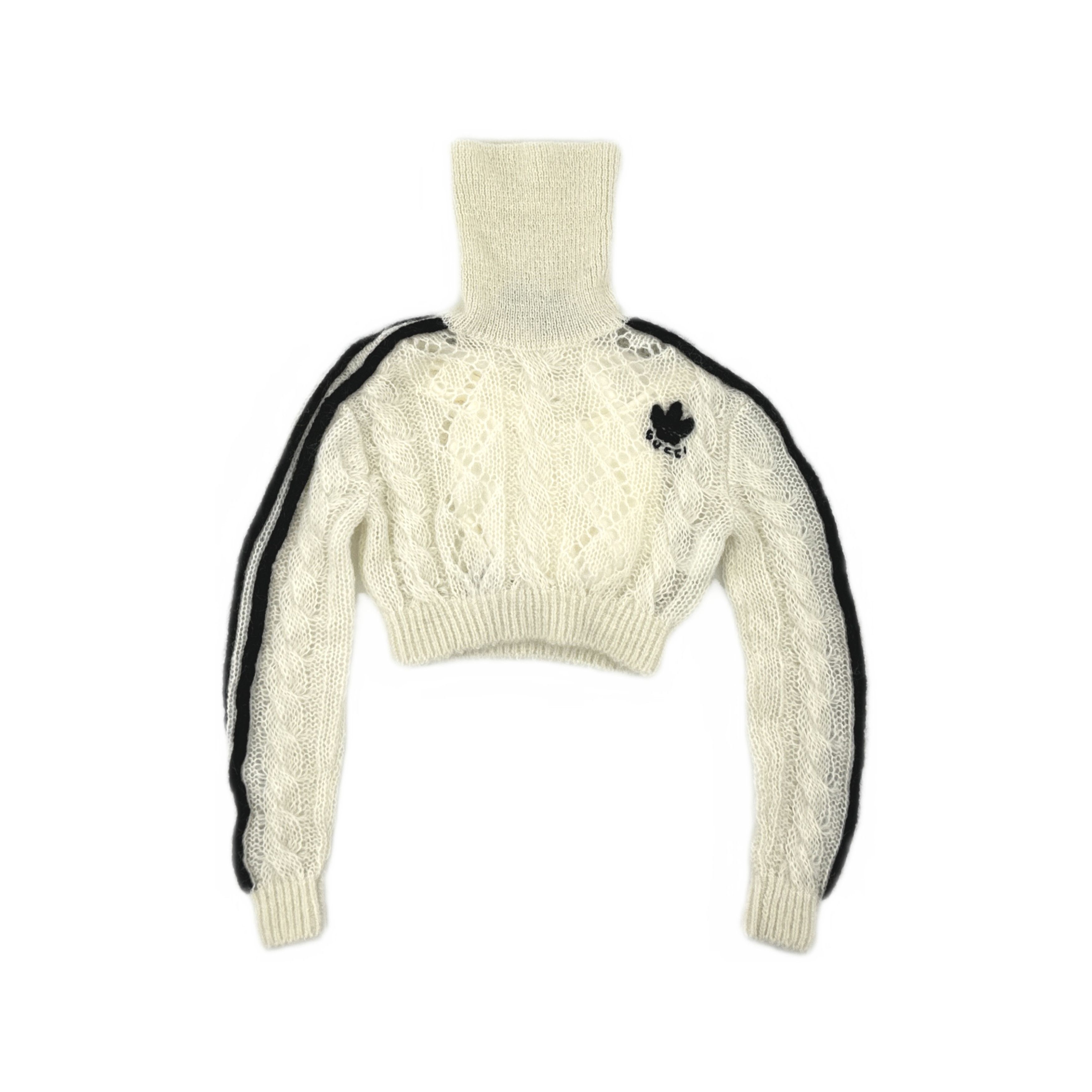 Gucci Gucci x Adidas Logo Knit Sweater XXS Size XXS / US 00 / IT 34 - 1 Thumbnail