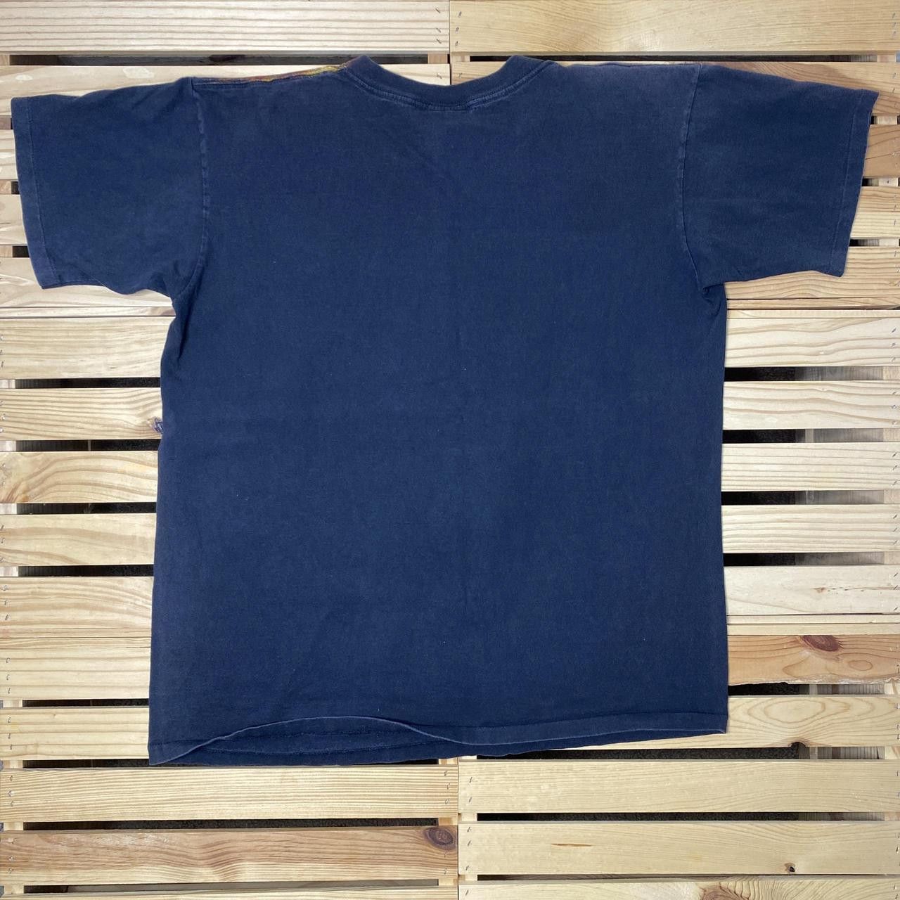 Other Vintage Big Face Lion Faded Black AOP Nature Tee Size Large Size US L / EU 52-54 / 3 - 2 Thumbnail