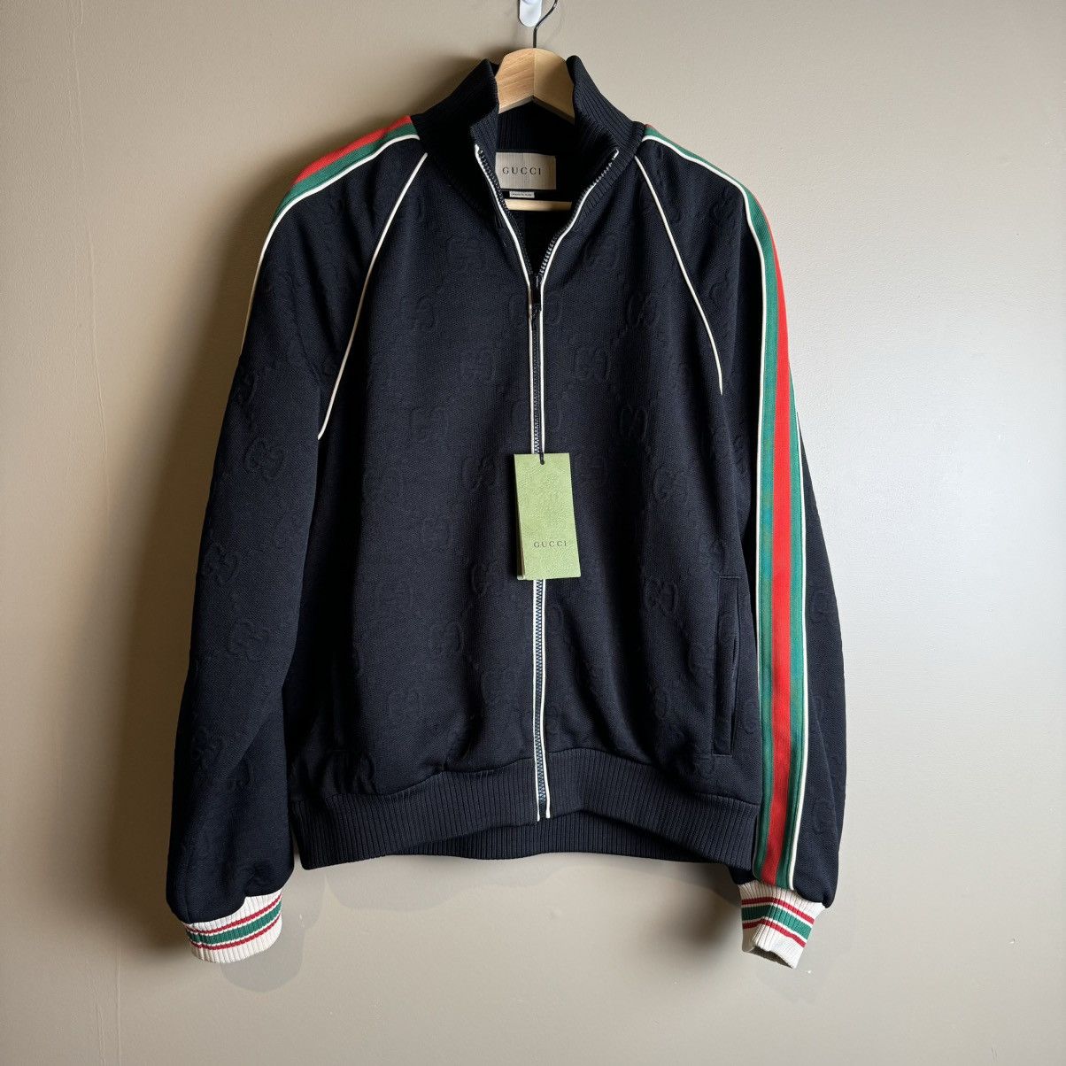 Gucci Gucci GG Jacquard Zipped Jacket Size US M / EU 48-50 / 2 - 1 Thumbnail