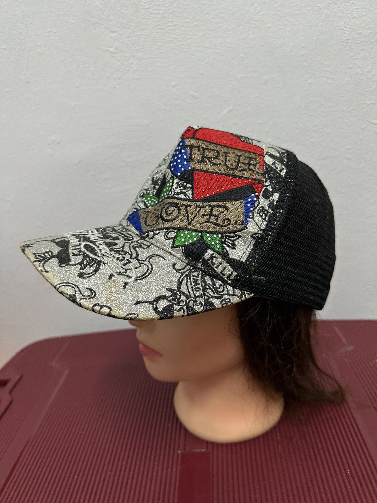 Ed Hardy Ed Hardy Cap by Christian Audigier Vintage Tattoo Size ONE SIZE - 3 Thumbnail