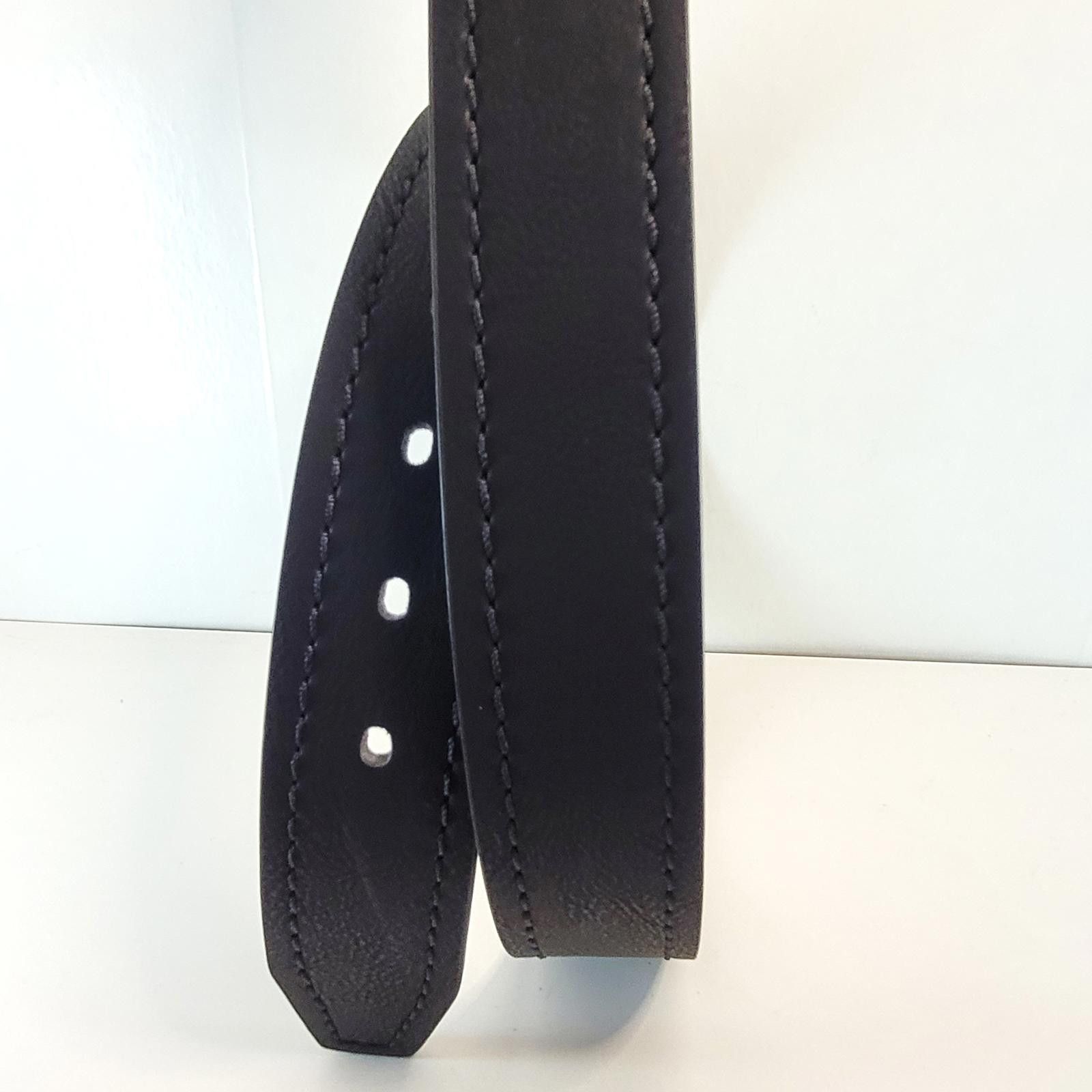 Other RAW Black Leather Belt Size 36 – 36.5mm Wide – NEW with Tags Size ONE SIZE - 2 Thumbnail