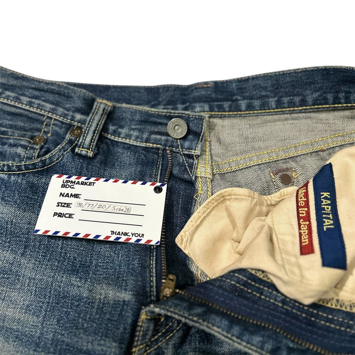 Kapital Vintage Kapital Japan: Distressed Jeans Size US 28 / EU 44 - 1 Thumbnail