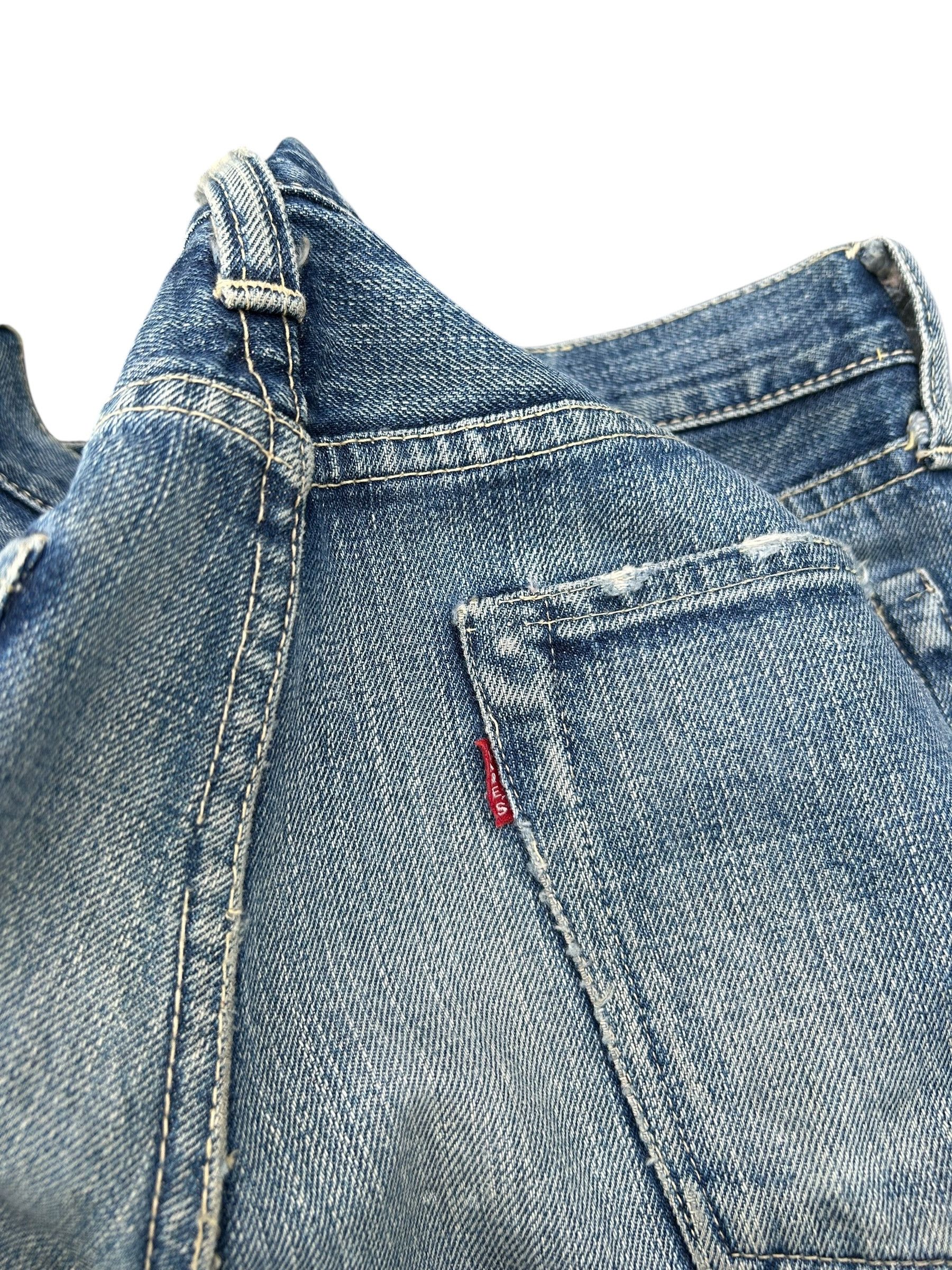 Kapital Flare Sugar Cane Vintage Distressed Denim Jeans Size US 31 - 12 Thumbnail