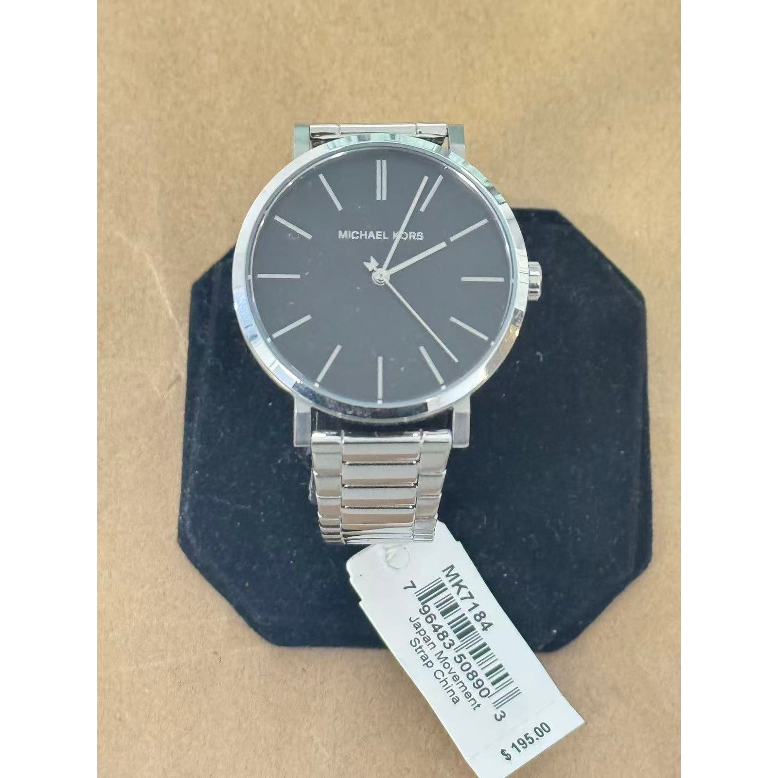 Michael Kors Michael Kors MK7184 Oversized Auden Silver-Tone Men's Watch Size ONE SIZE - 4 Thumbnail