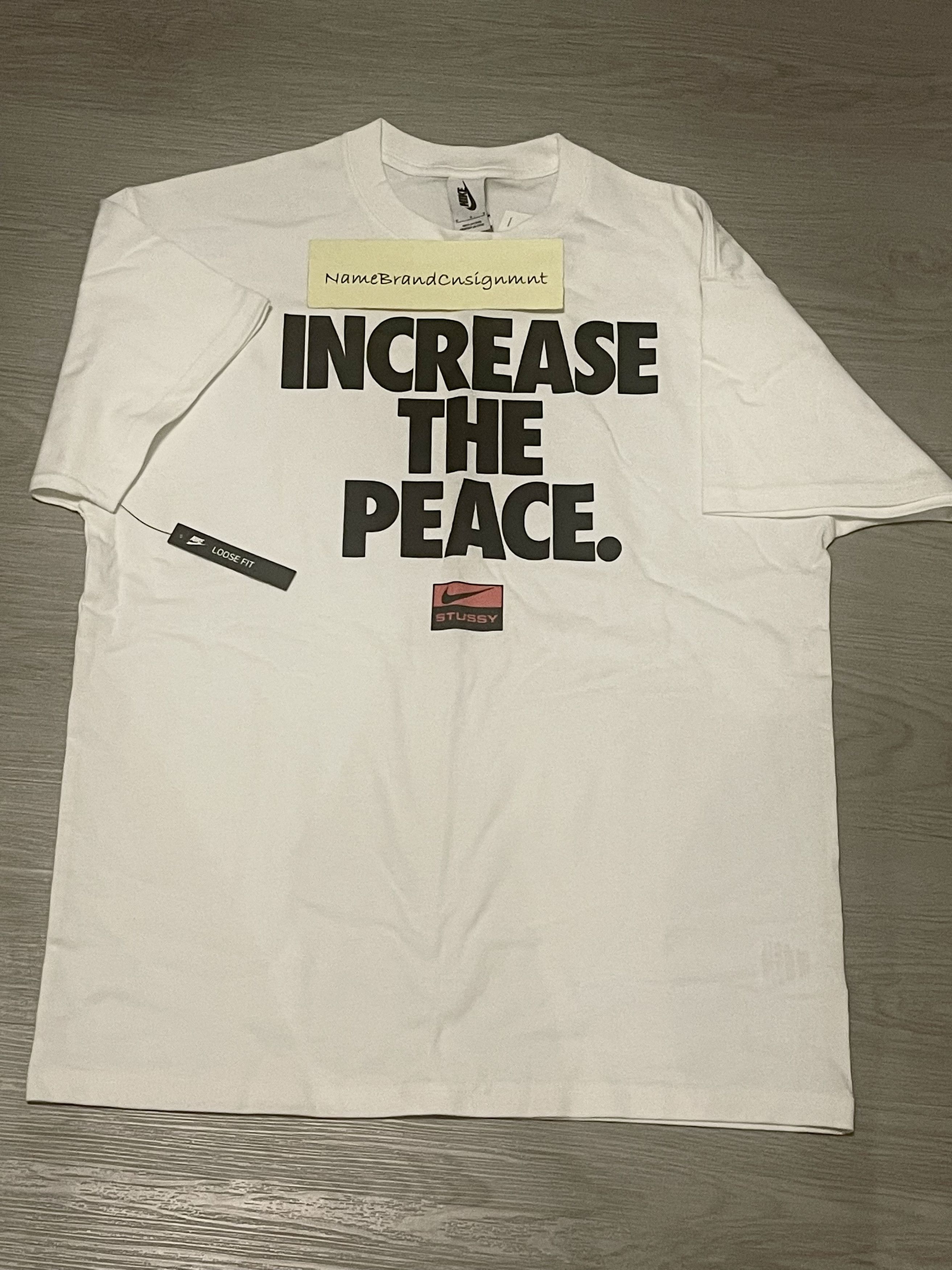 Nike Nike x Stussy Collab Tee Size US M / EU 48-50 / 2 - 1 Thumbnail