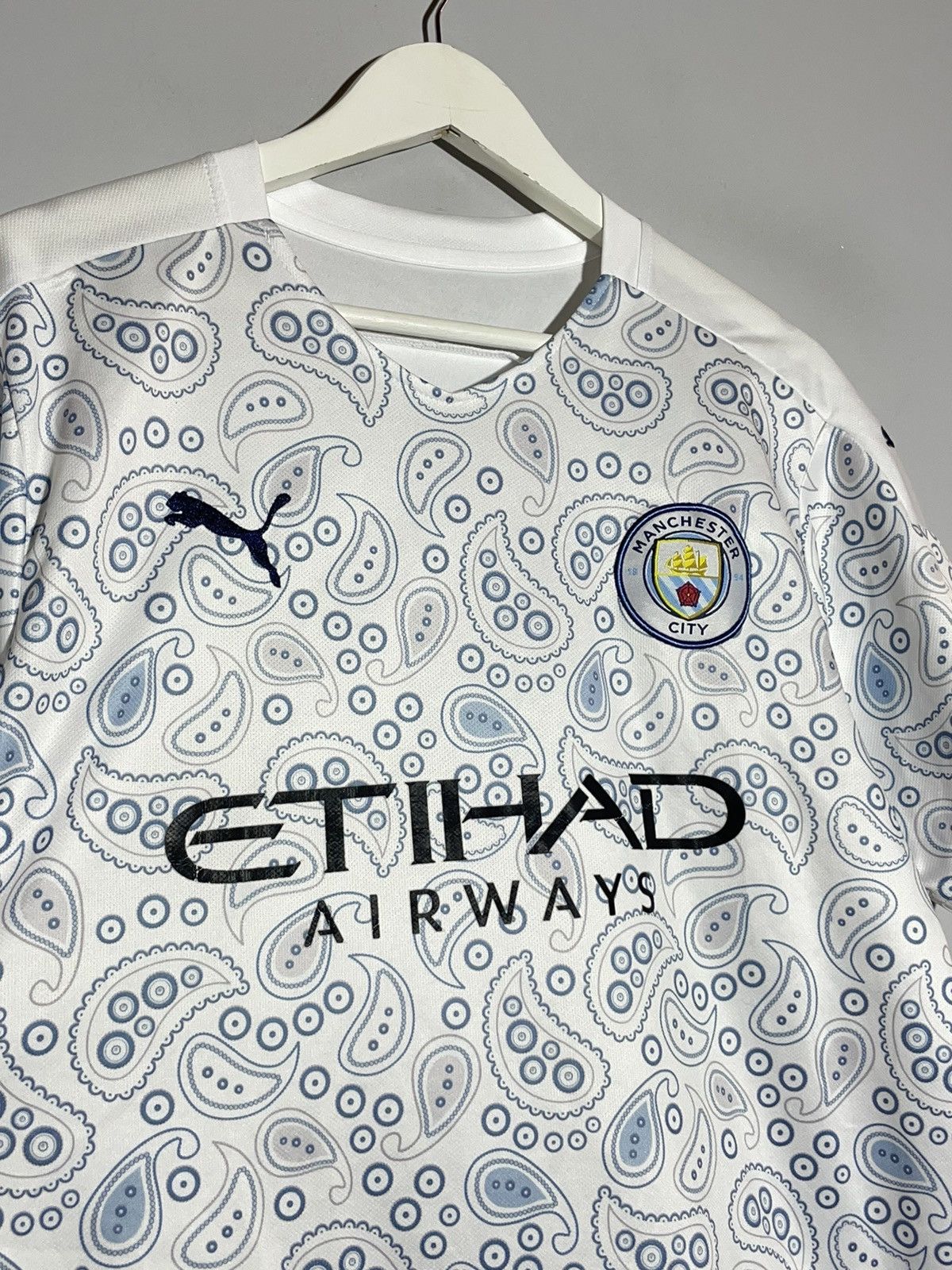 Puma #7 Sterling Manchester City 2020/21 Puma Y2k Hype Jersey Size US M / EU 48-50 / 2 - 3 Thumbnail