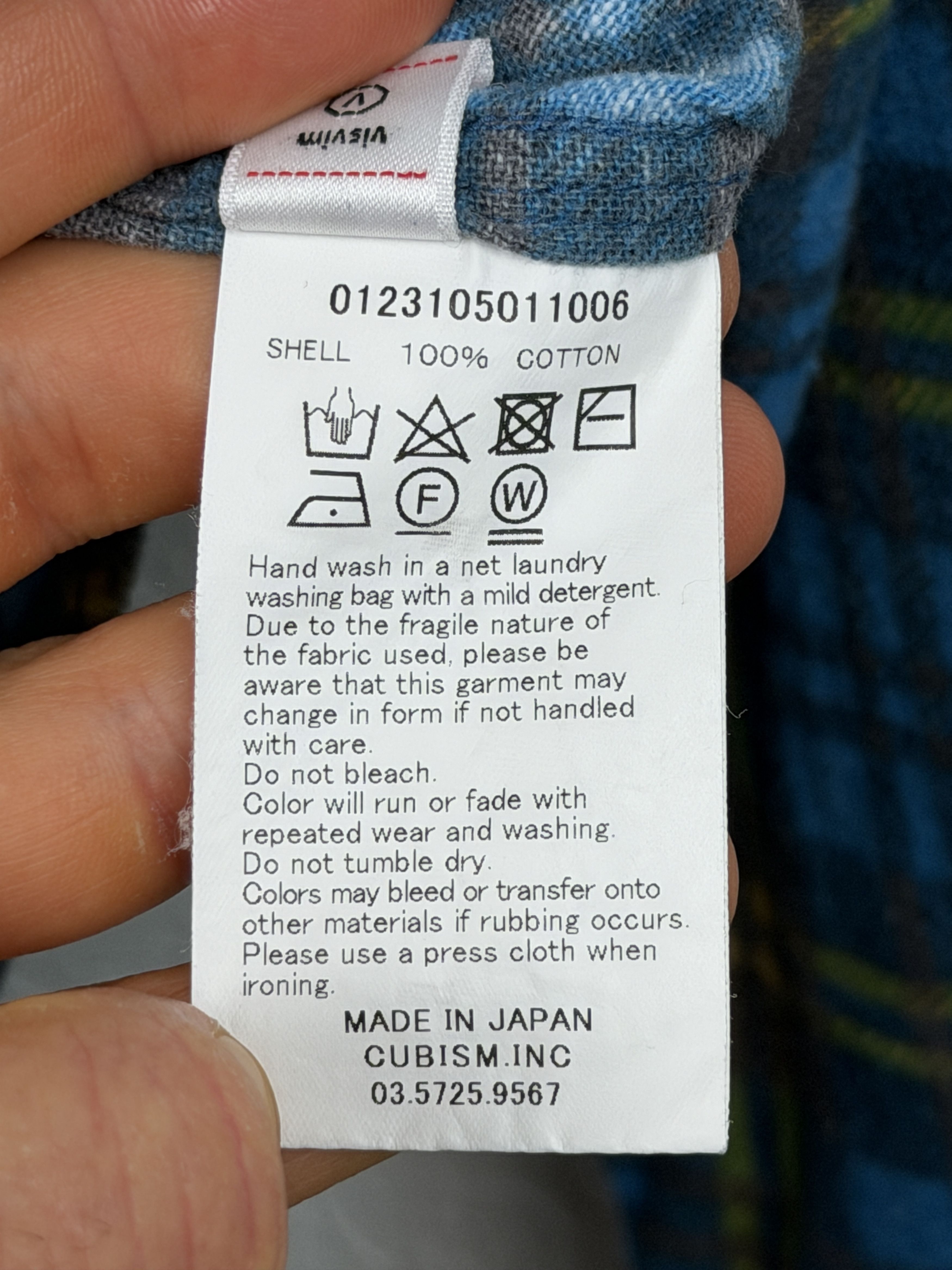 Visvim SS23 Pioneer Khadi Check L/S Size US M / EU 48-50 / 2 - 9 Thumbnail